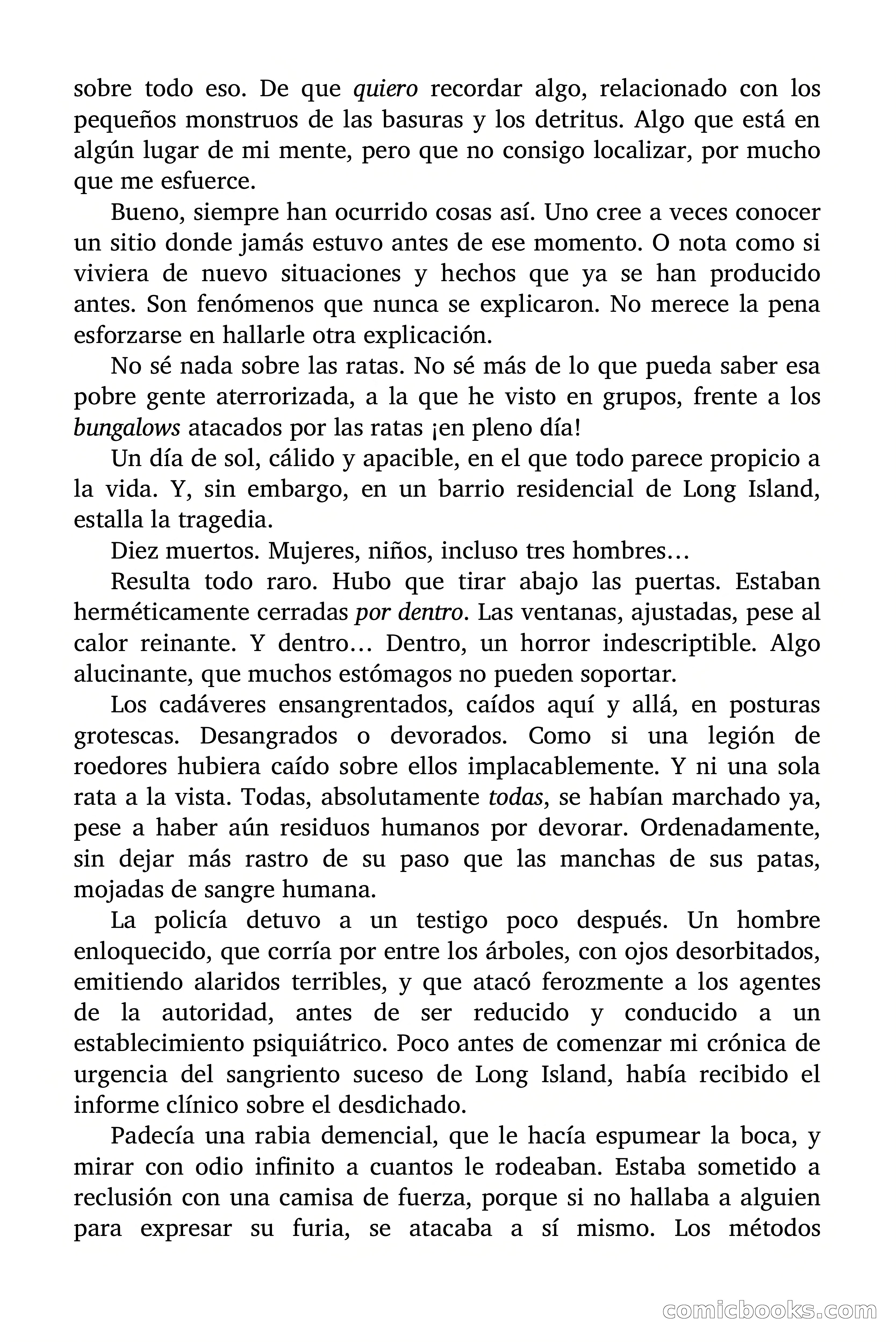 Las ratas están locas (The Rats Are Crazy) — page 51 of 87