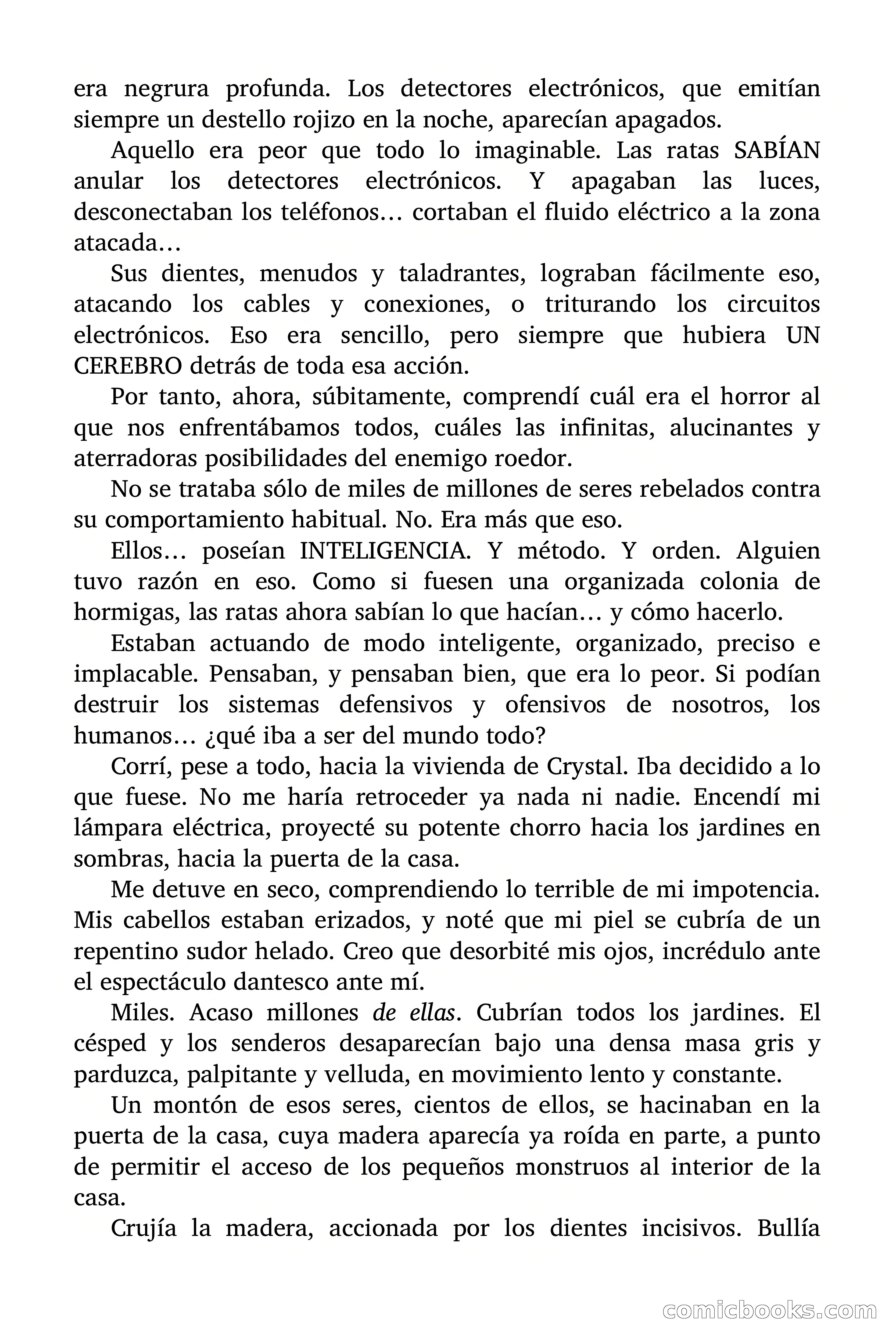 Las ratas están locas (The Rats Are Crazy) — page 63 of 87