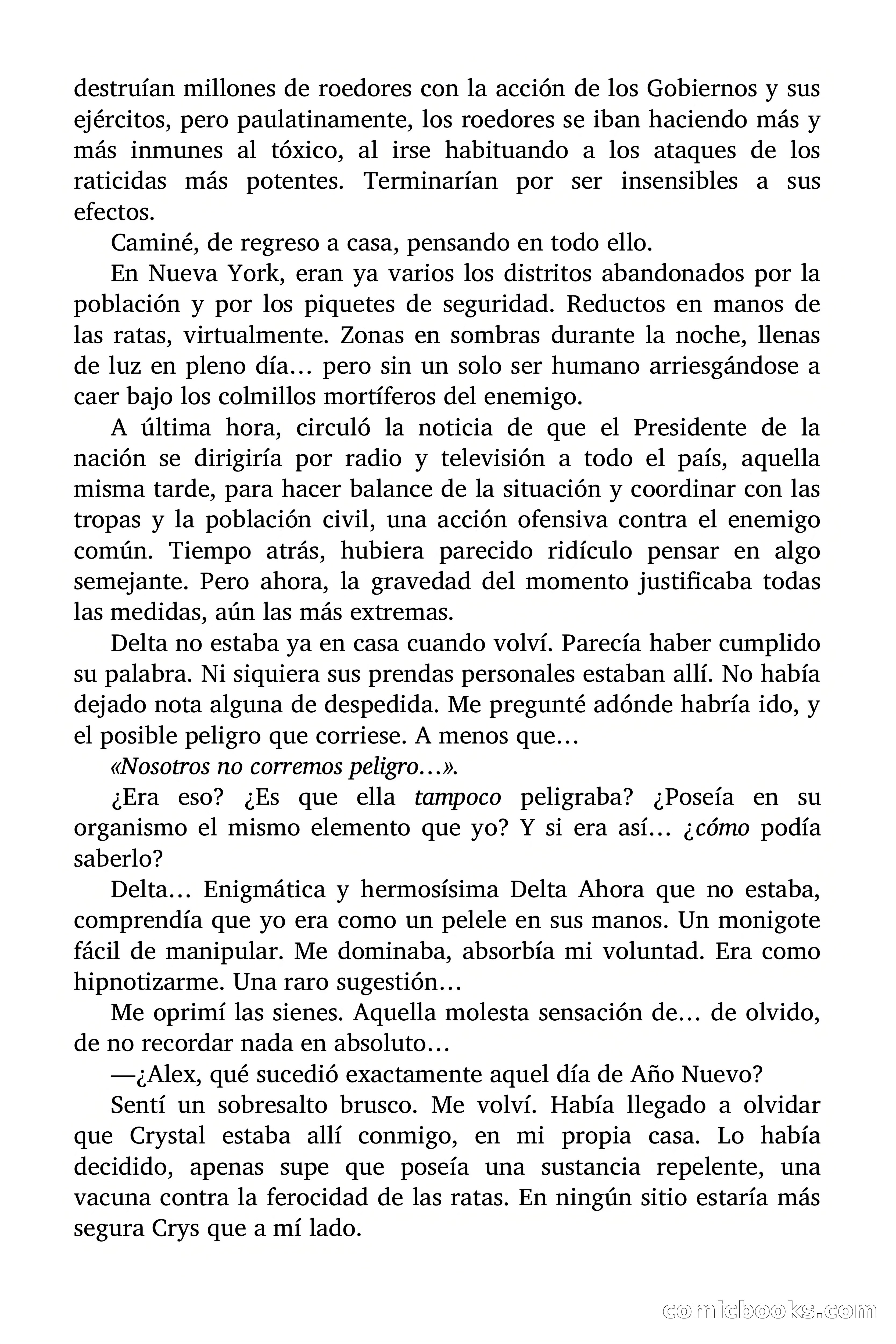 Las ratas están locas (The Rats Are Crazy) — page 72 of 87