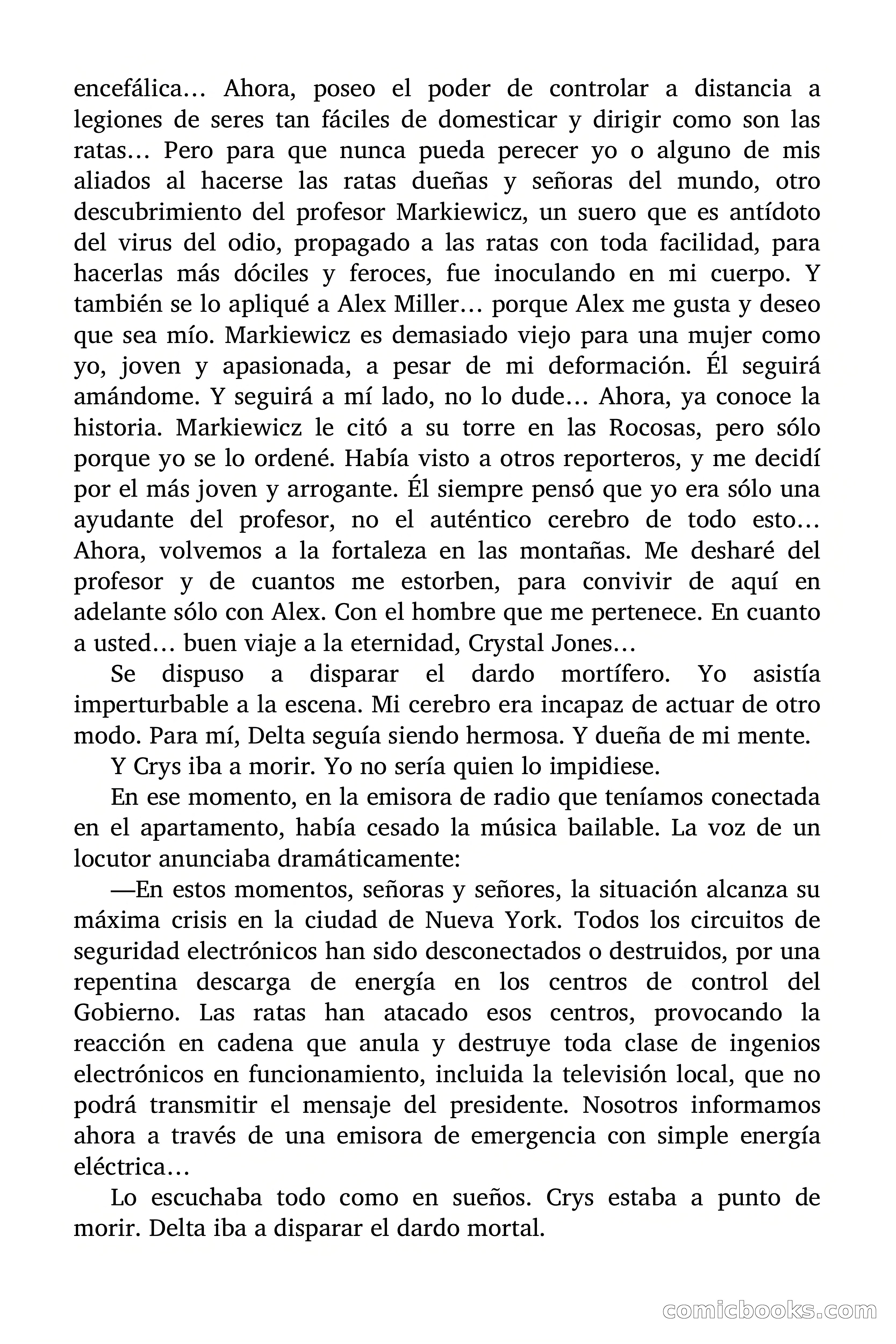 Las ratas están locas (The Rats Are Crazy) — page 80 of 87