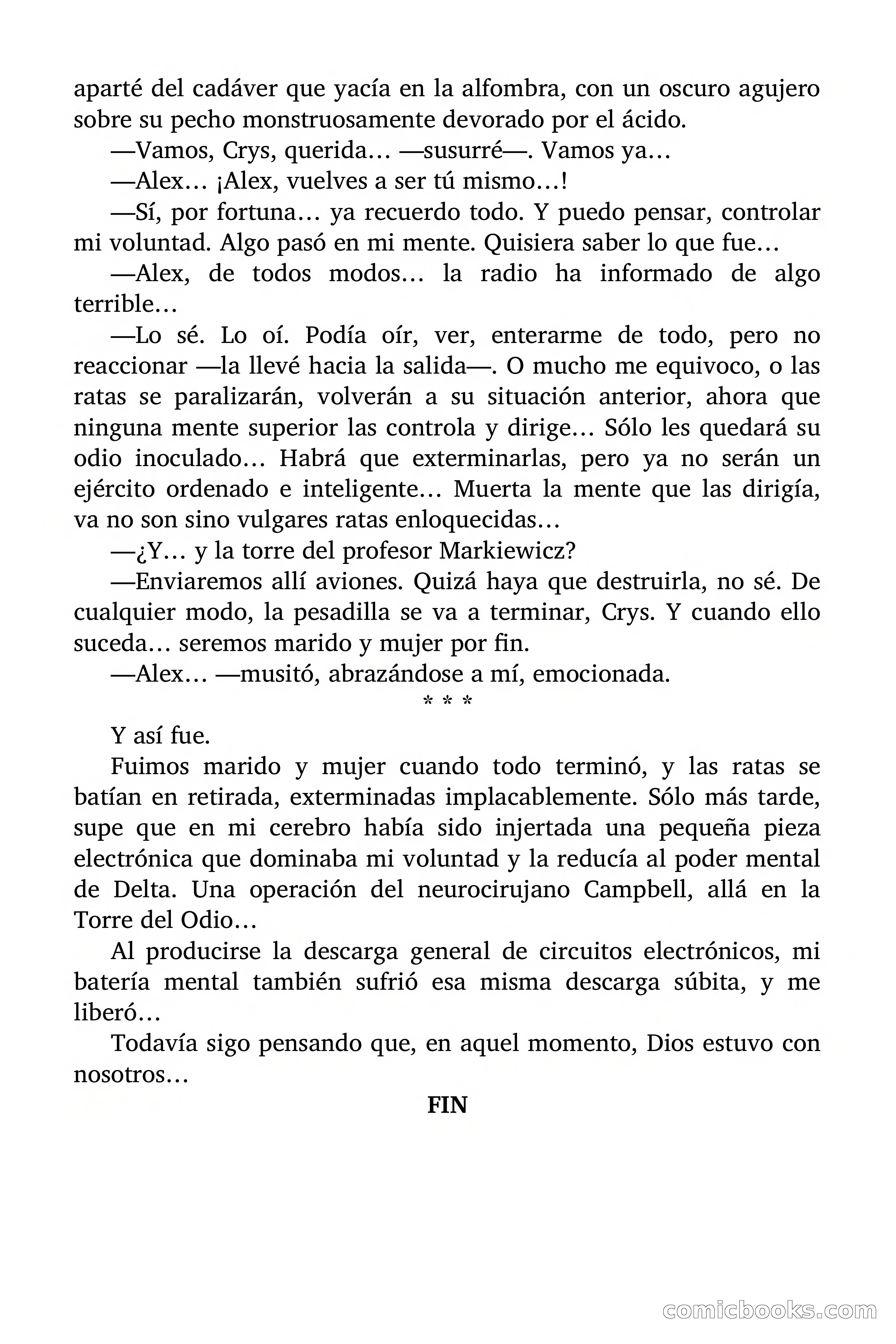 Las ratas están locas (The Rats Are Crazy) — page 83 of 87