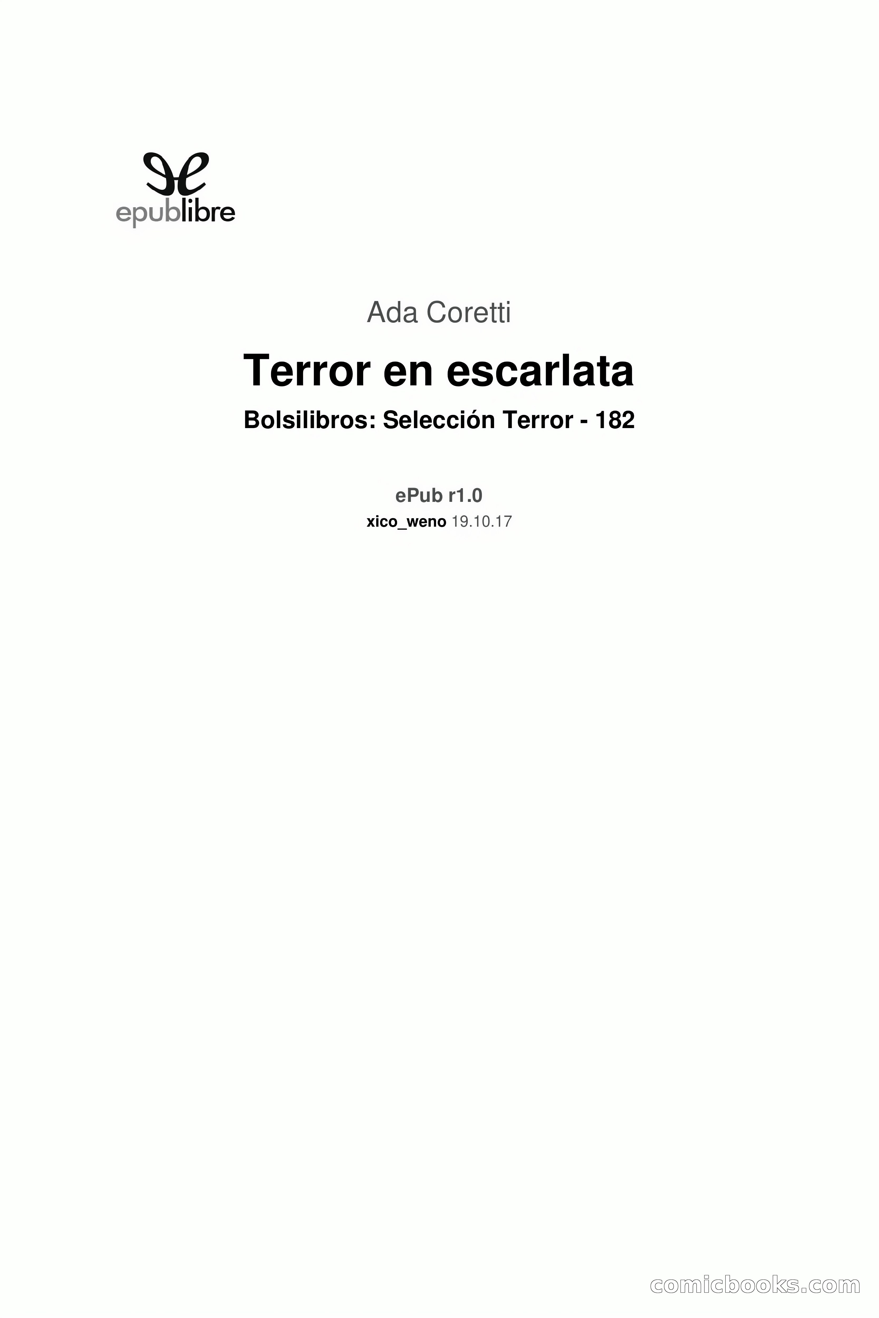 Terror en Escarlata — page 3 of 77