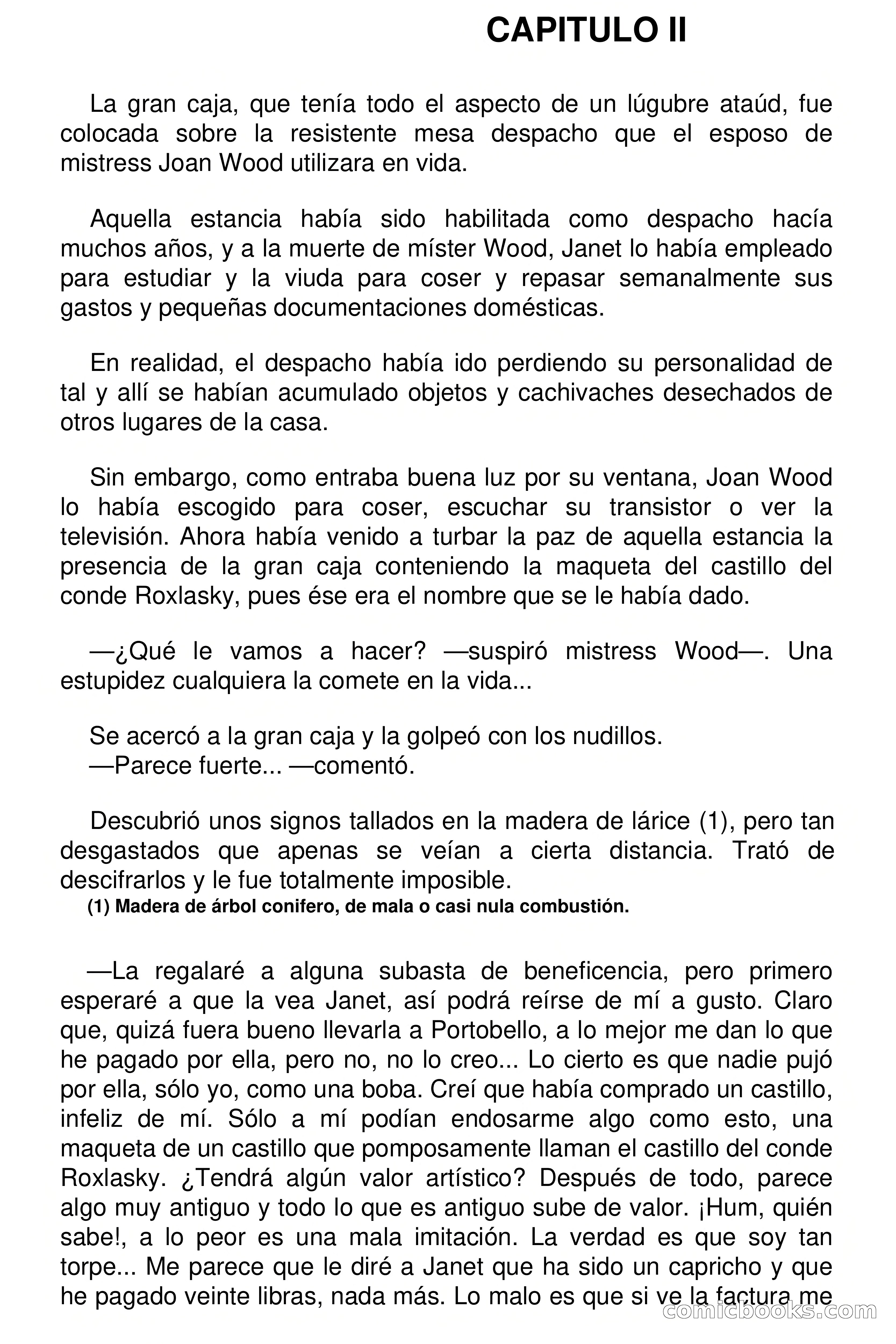 Selección Terror: Yo compré un castillo — page 16 of 116