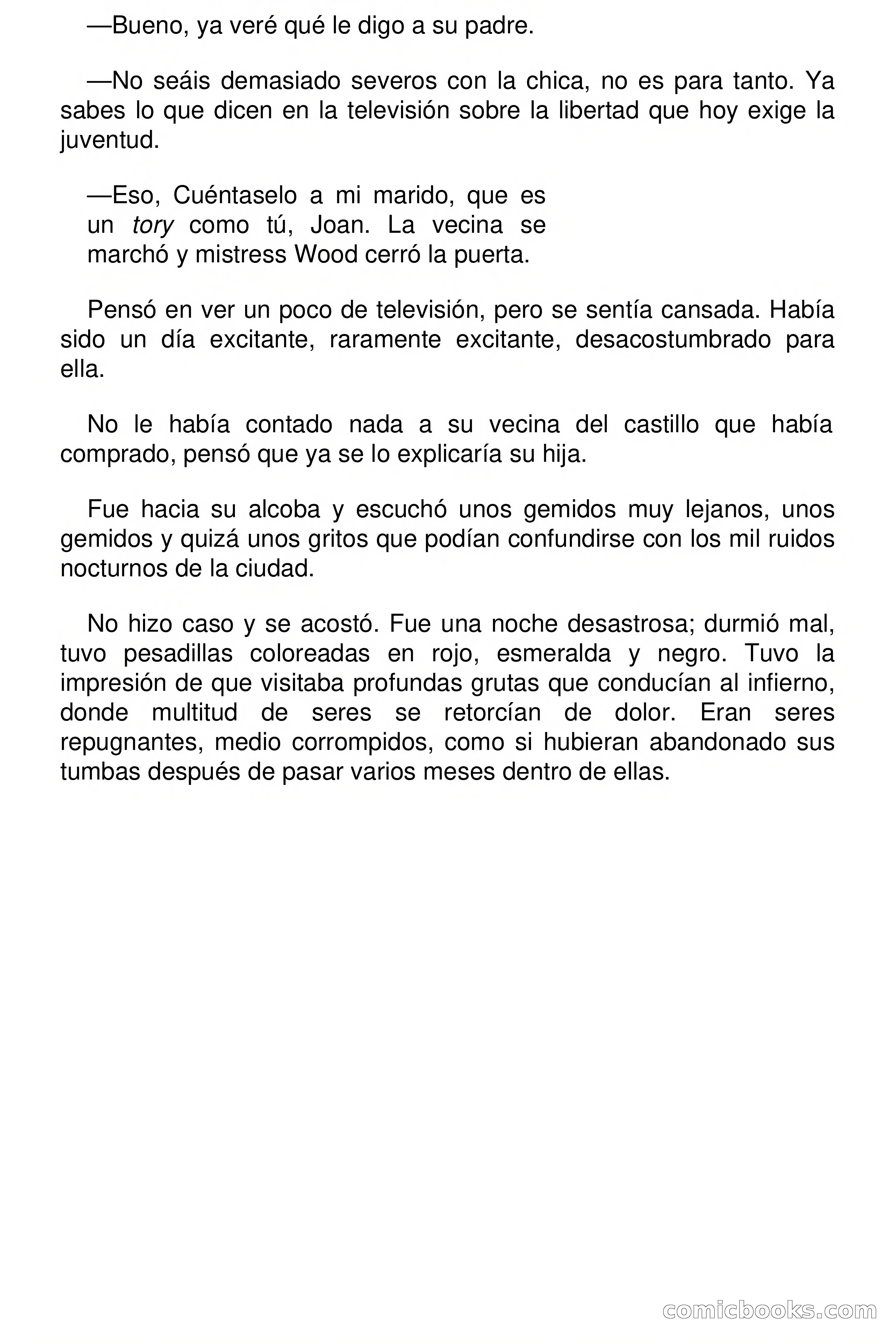 Selección Terror: Yo compré un castillo — page 23 of 116