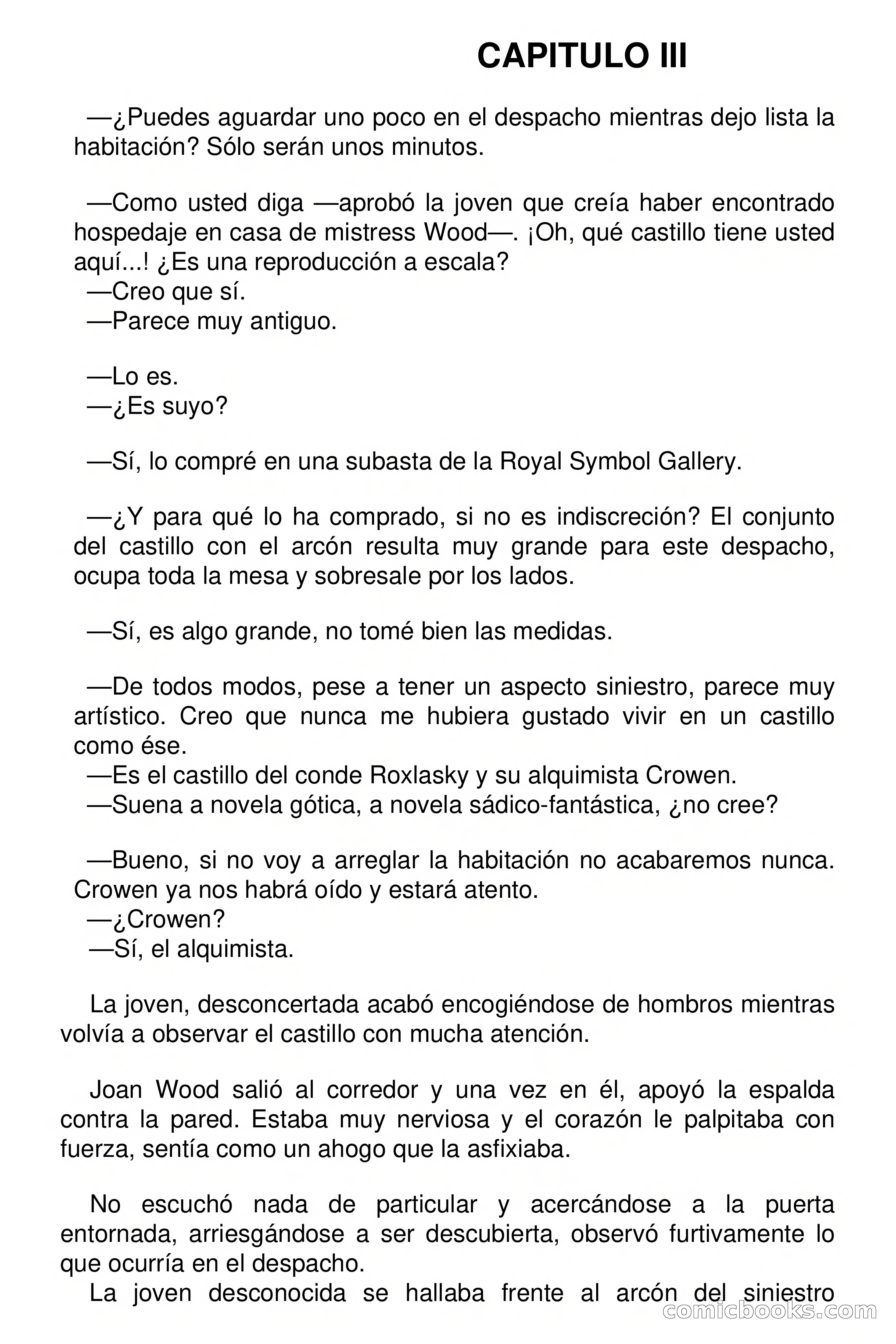 Selección Terror: Yo compré un castillo — page 31 of 116