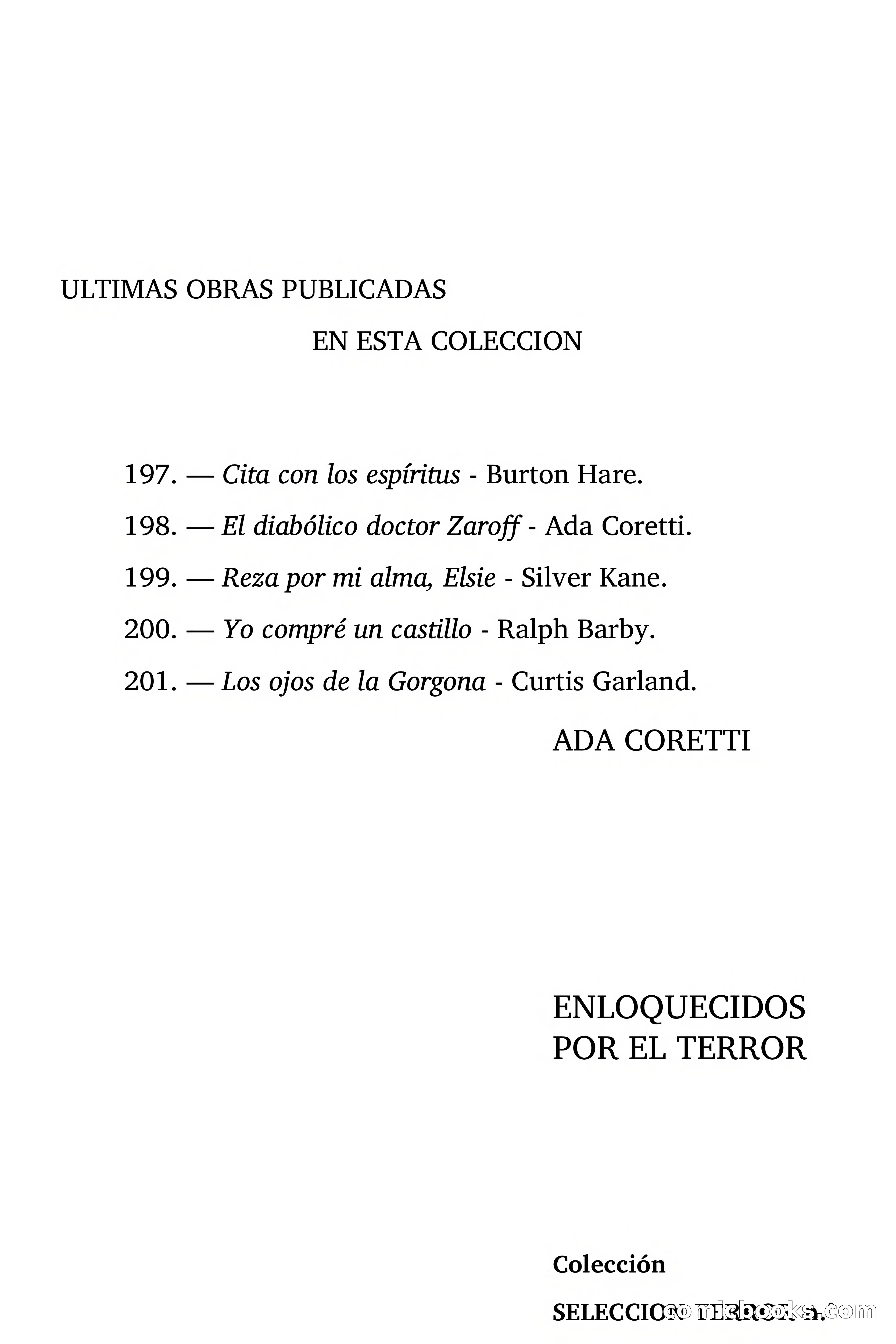 Enloquecidos por el terror (Maddened by Terror) — page 3 of 79