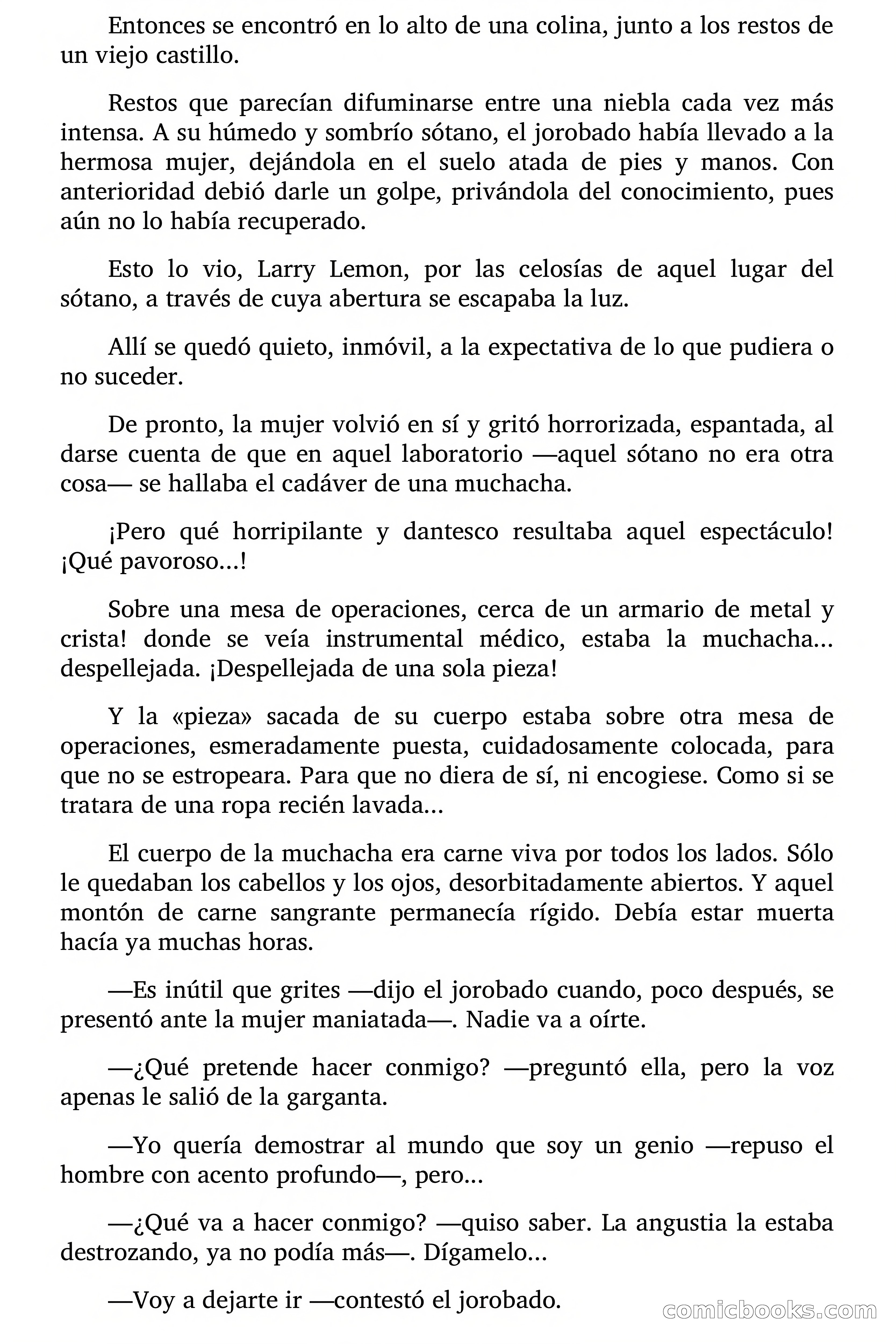 Enloquecidos por el terror (Maddened by Terror) — page 11 of 79