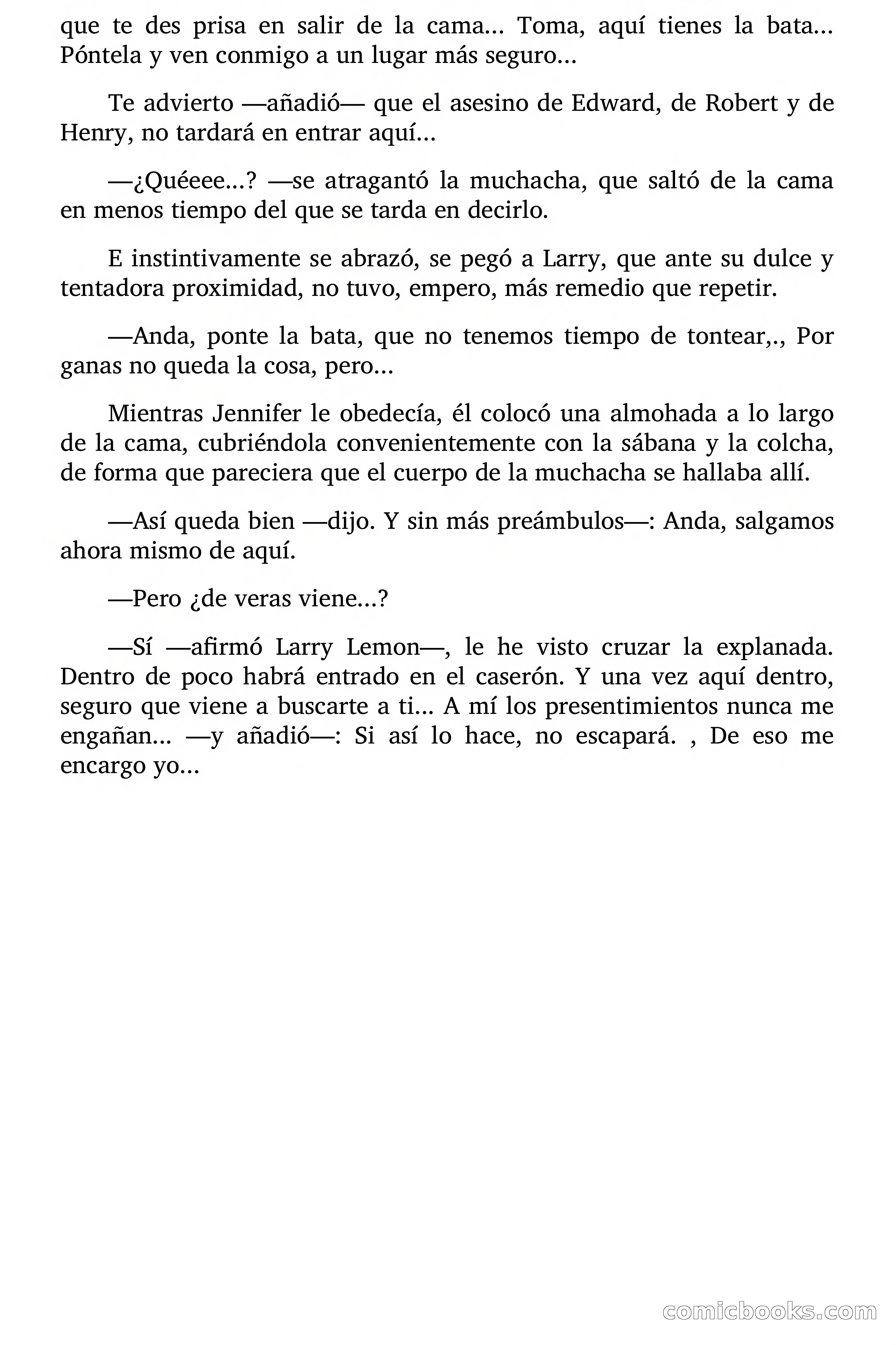 Enloquecidos por el terror (Maddened by Terror) — page 70 of 79
