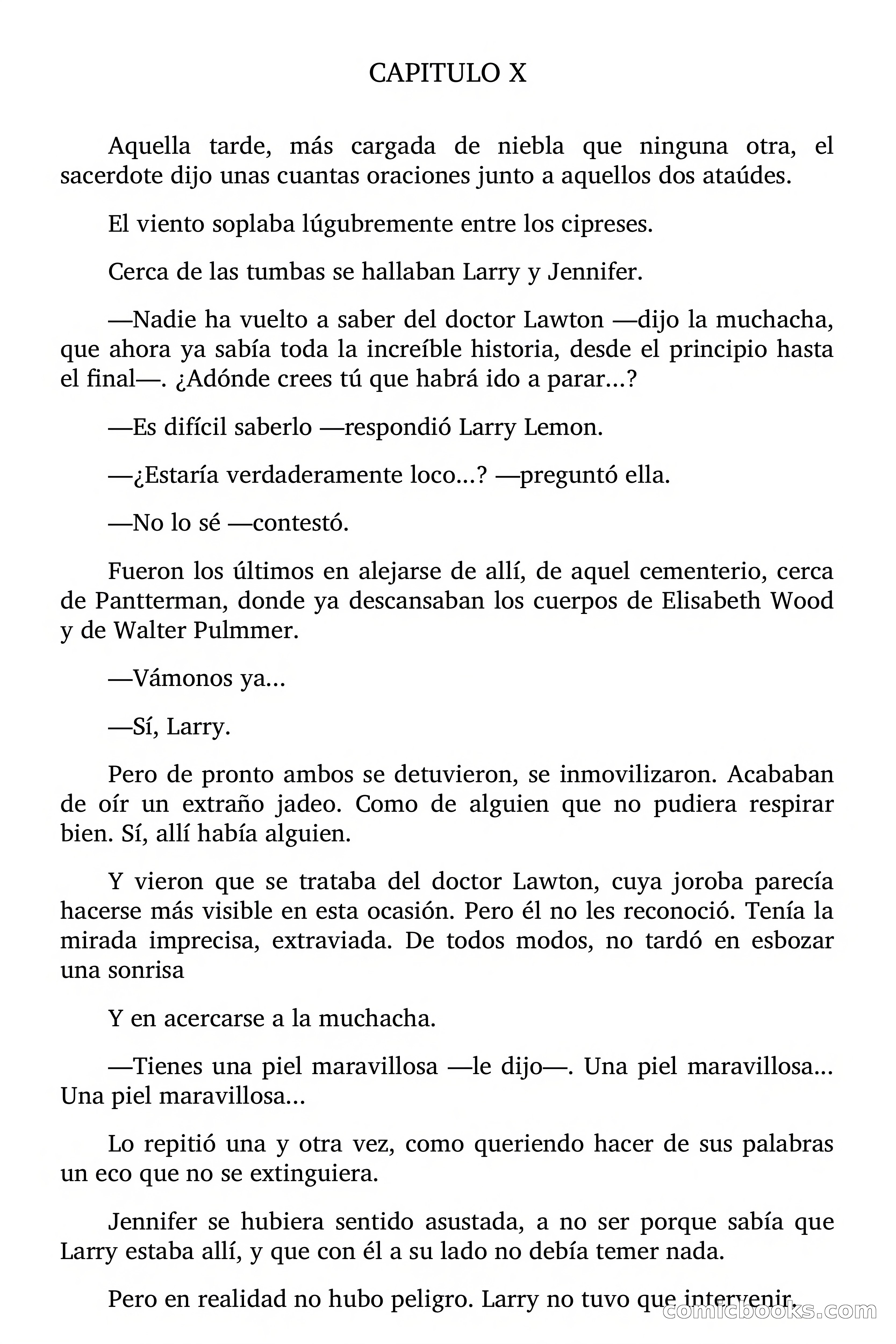 Enloquecidos por el terror (Maddened by Terror) — page 76 of 79