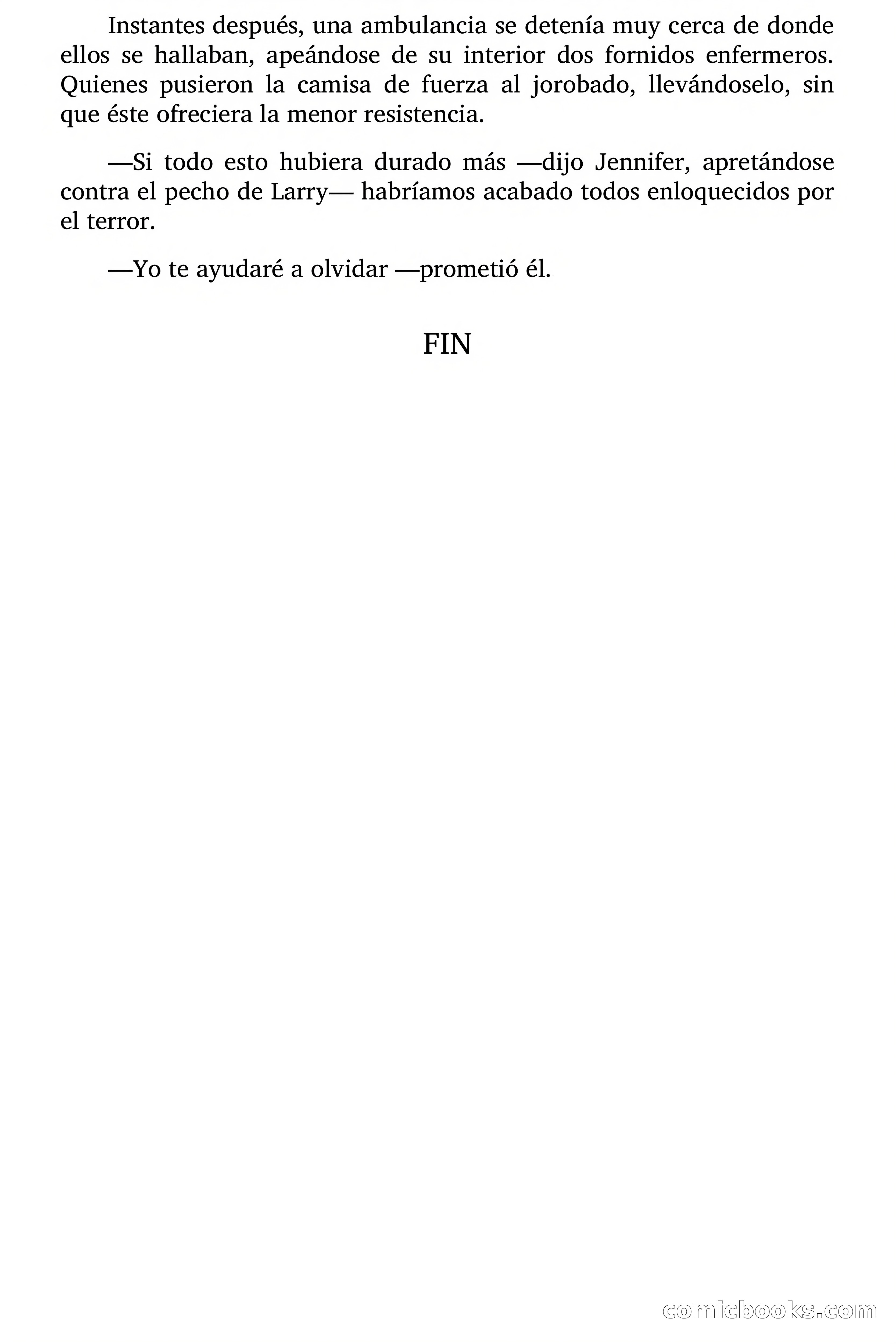 Enloquecidos por el terror (Maddened by Terror) — page 77 of 79