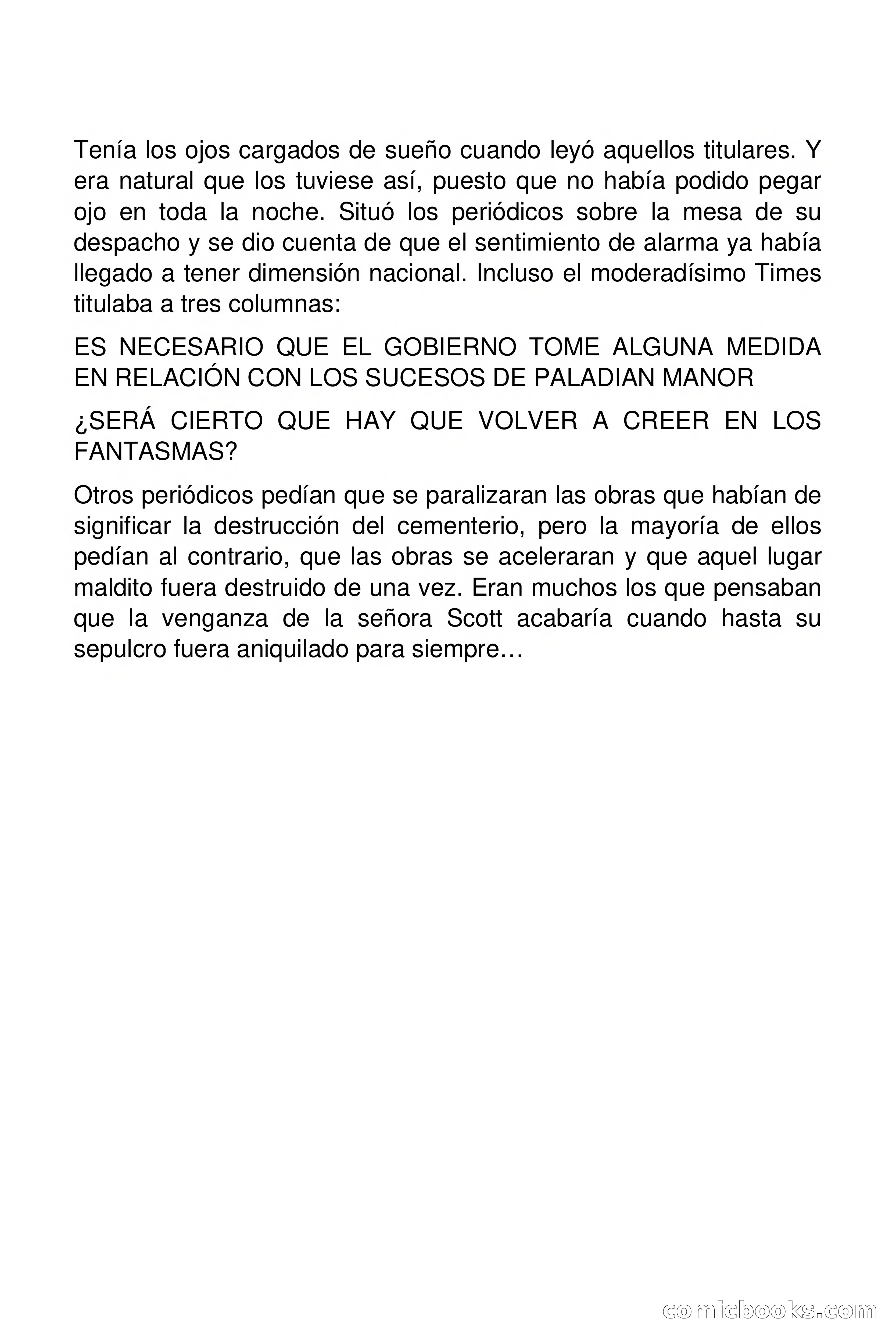 Selección Terror: La tumba de la señora Scott — page 2 of 85
