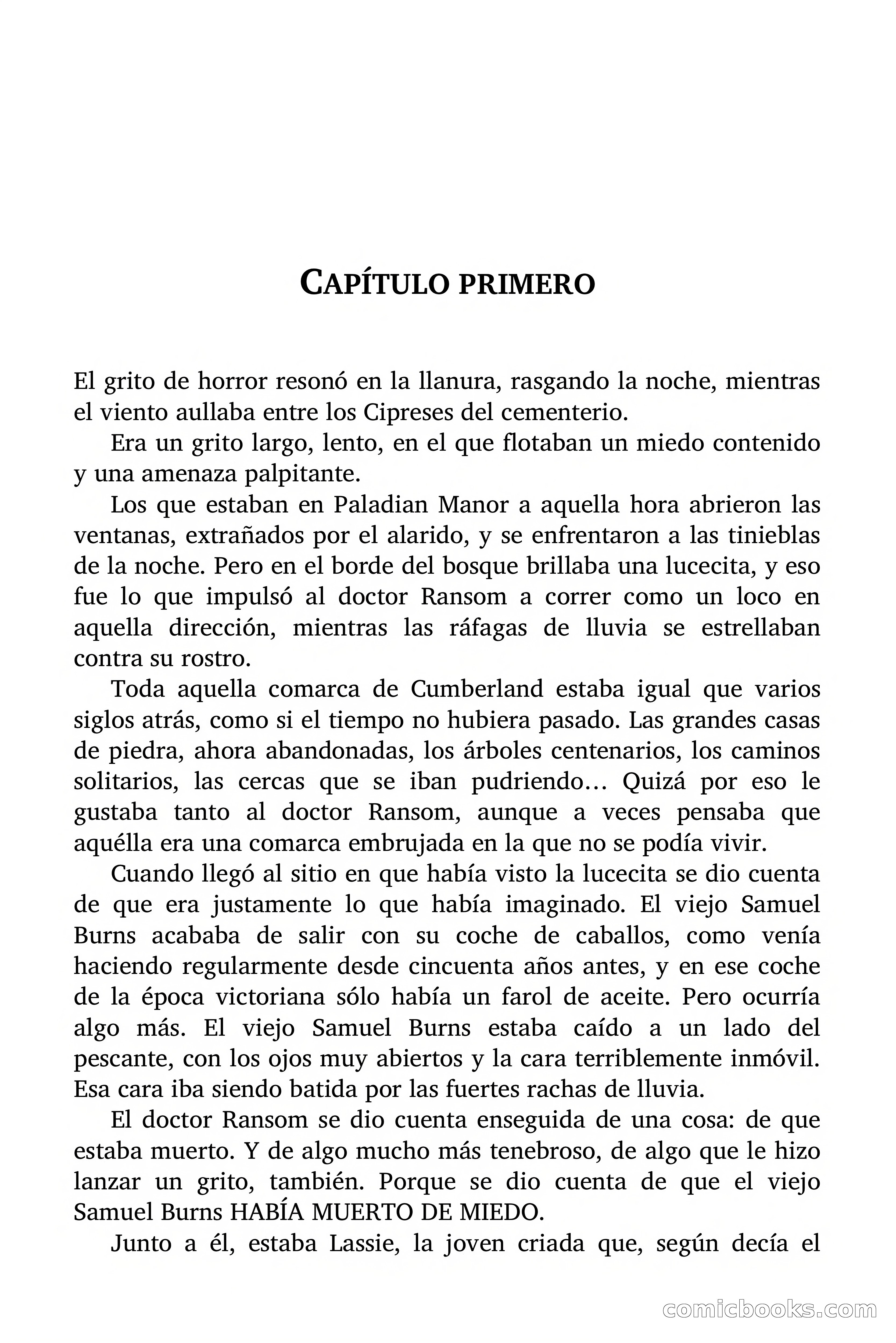 Selección Terror: La tumba de la señora Scott — page 6 of 85