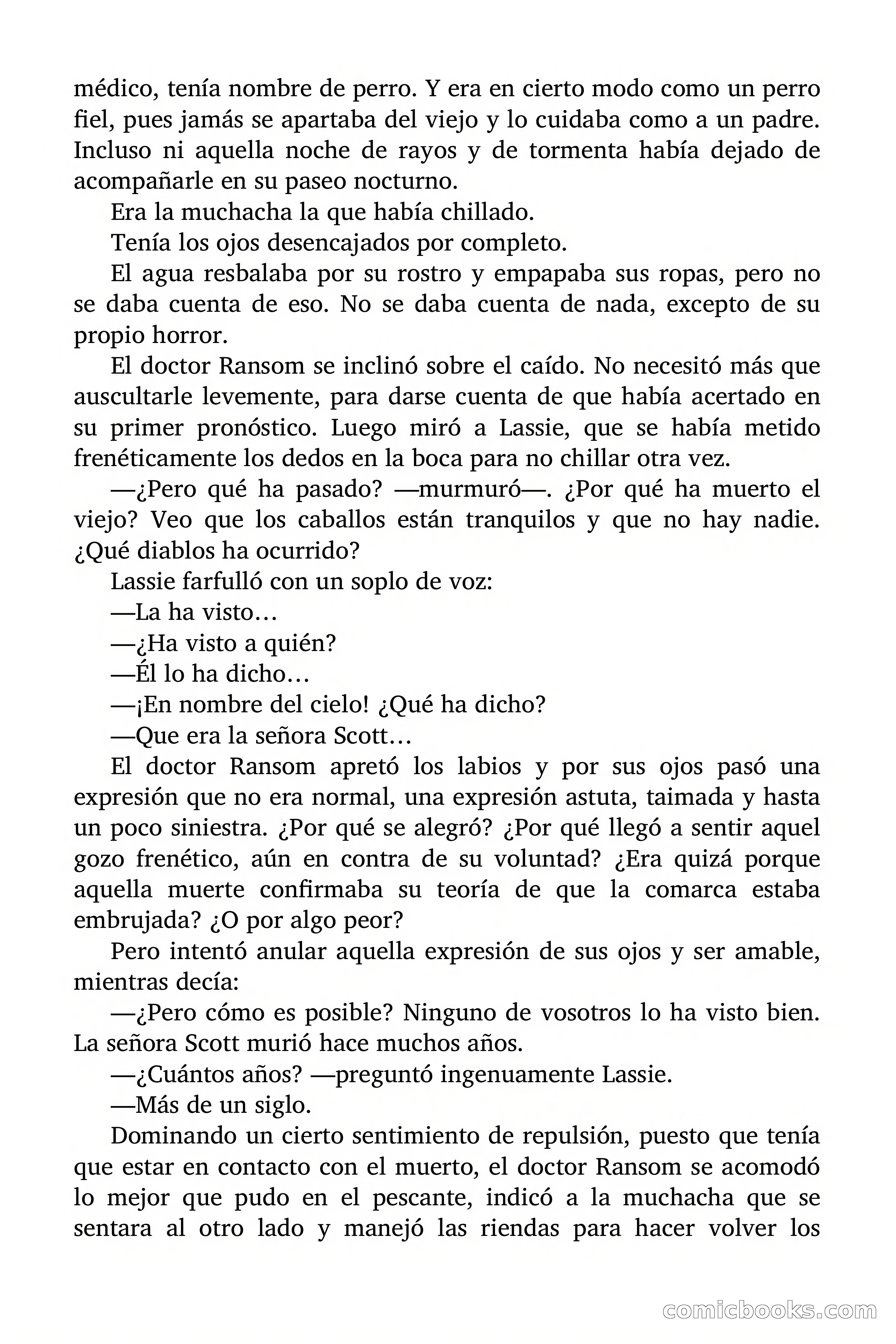 Selección Terror: La tumba de la señora Scott — page 7 of 85