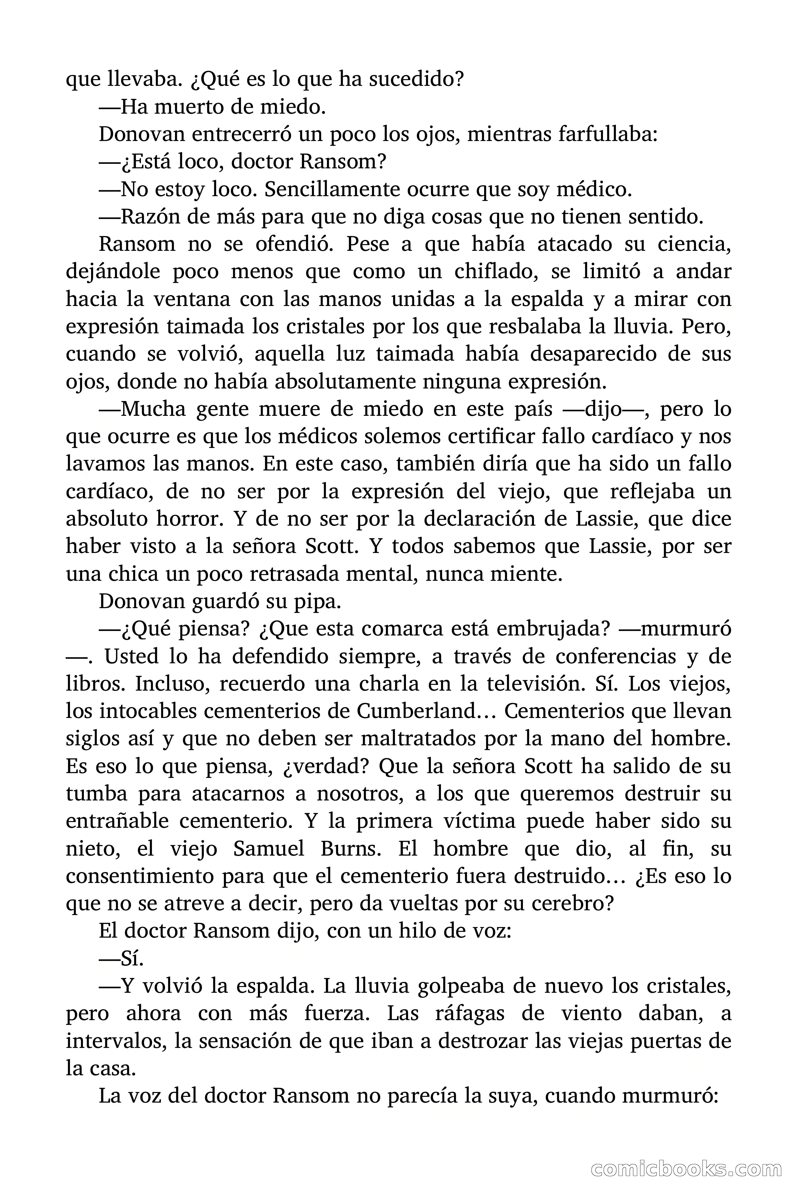 Selección Terror: La tumba de la señora Scott — page 9 of 85