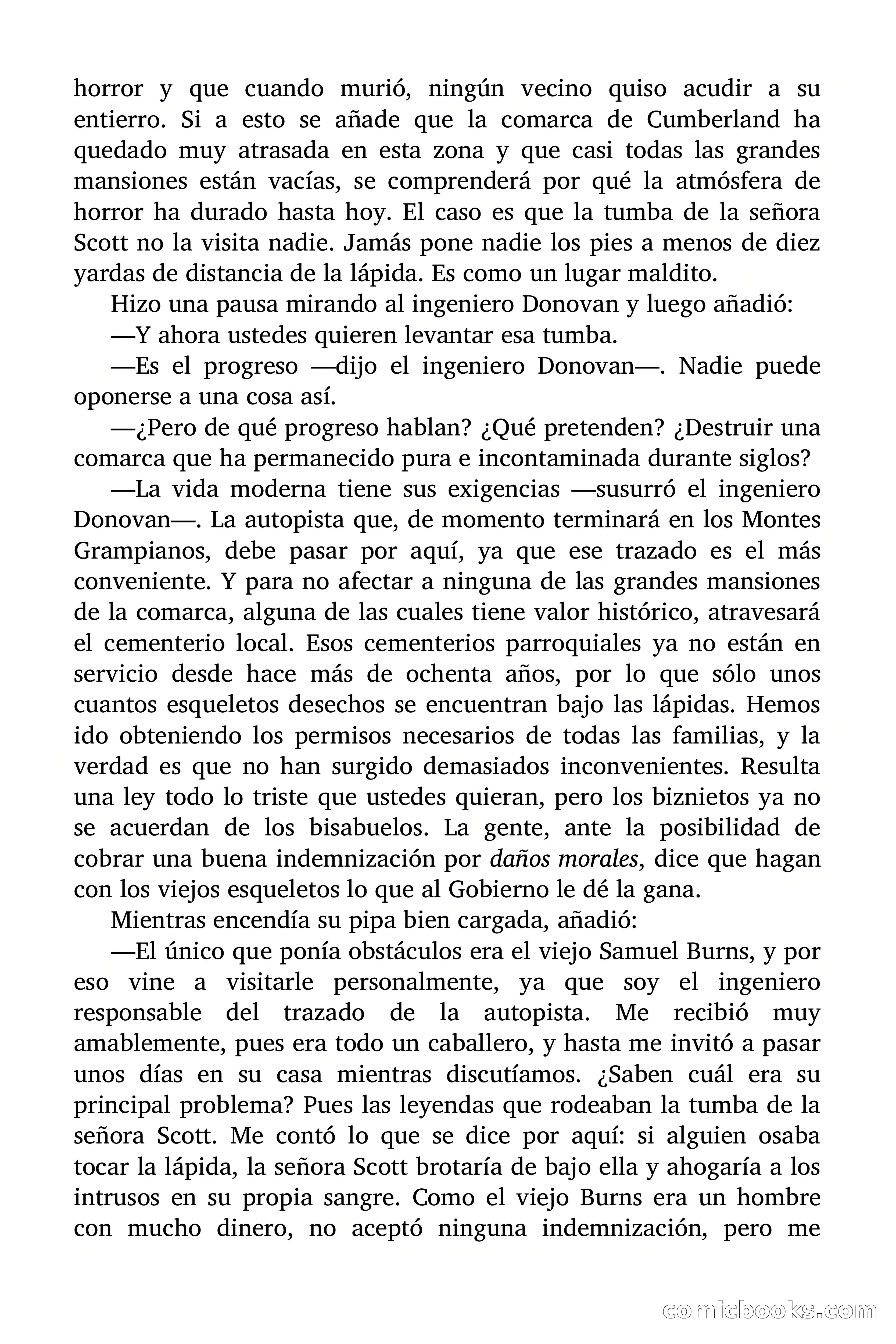 Selección Terror: La tumba de la señora Scott — page 19 of 85