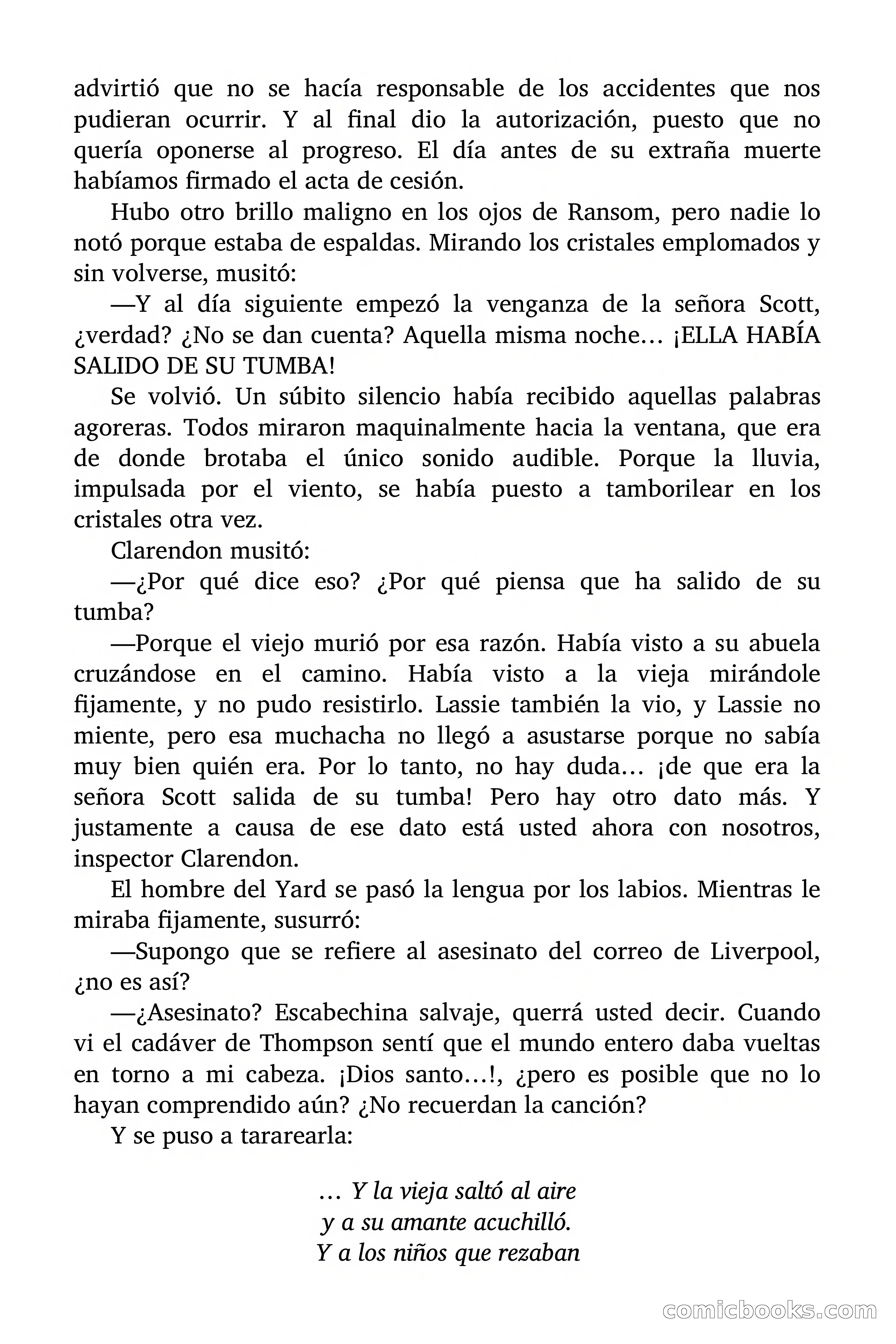Selección Terror: La tumba de la señora Scott — page 20 of 85