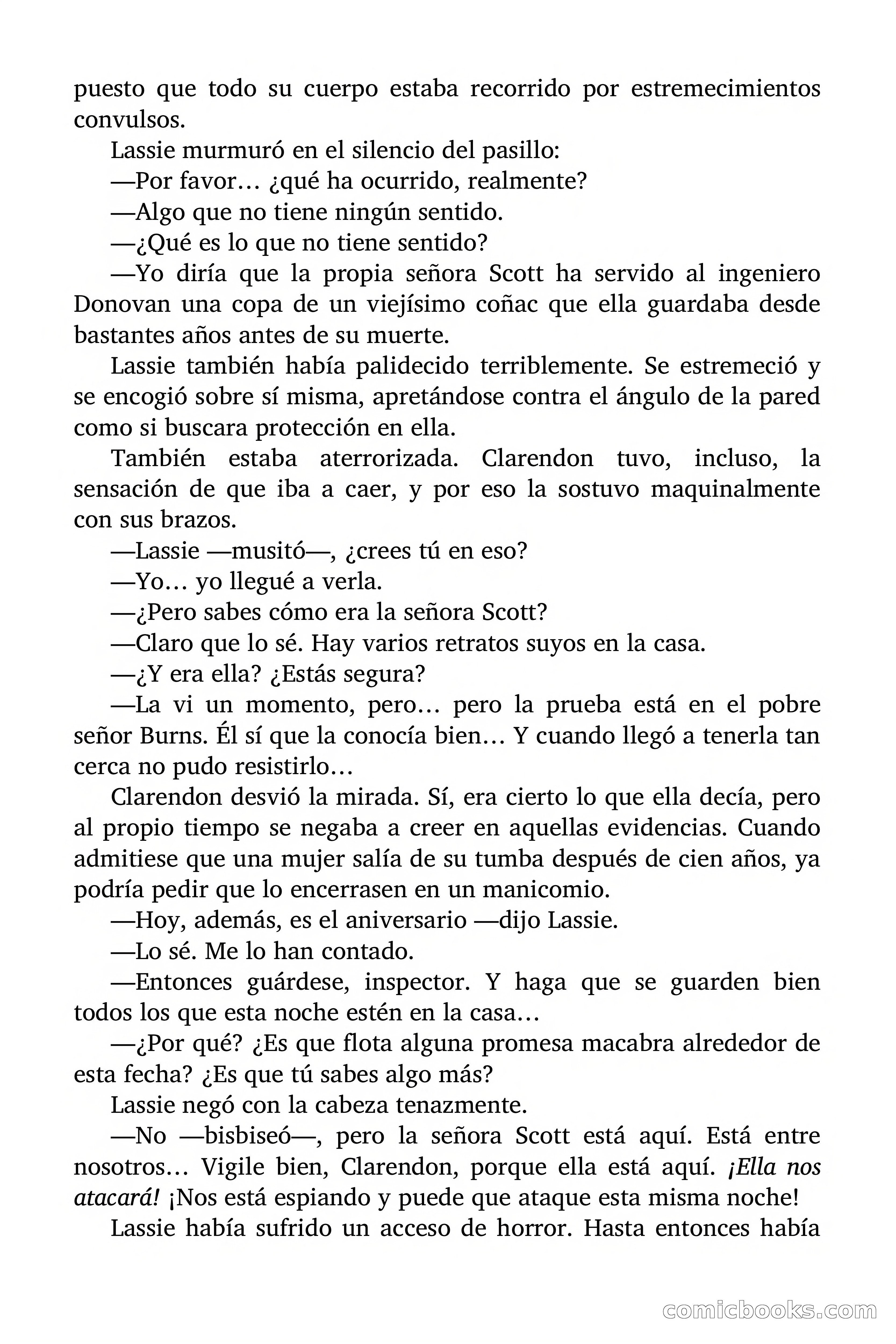 Selección Terror: La tumba de la señora Scott — page 38 of 85