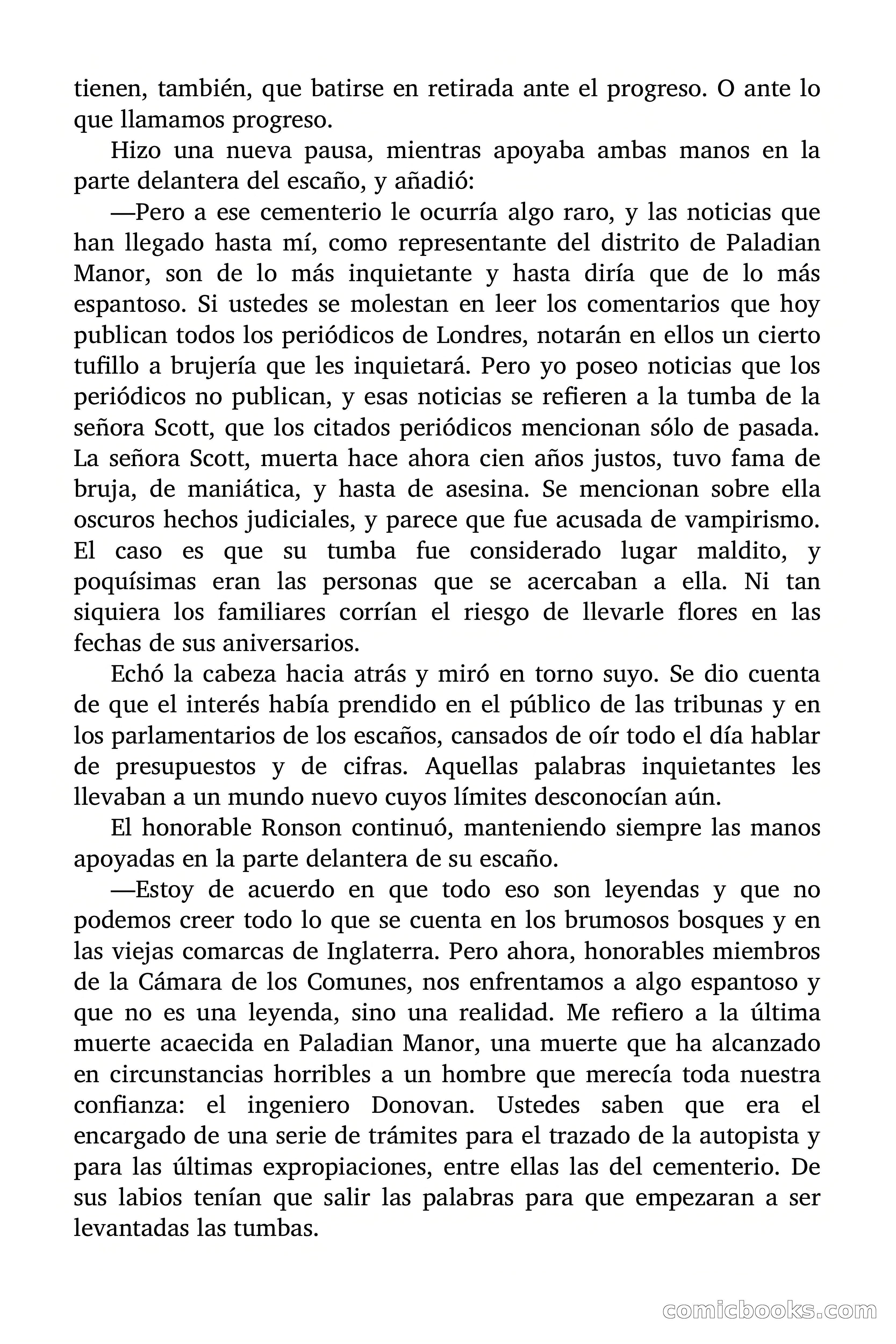 Selección Terror: La tumba de la señora Scott — page 46 of 85