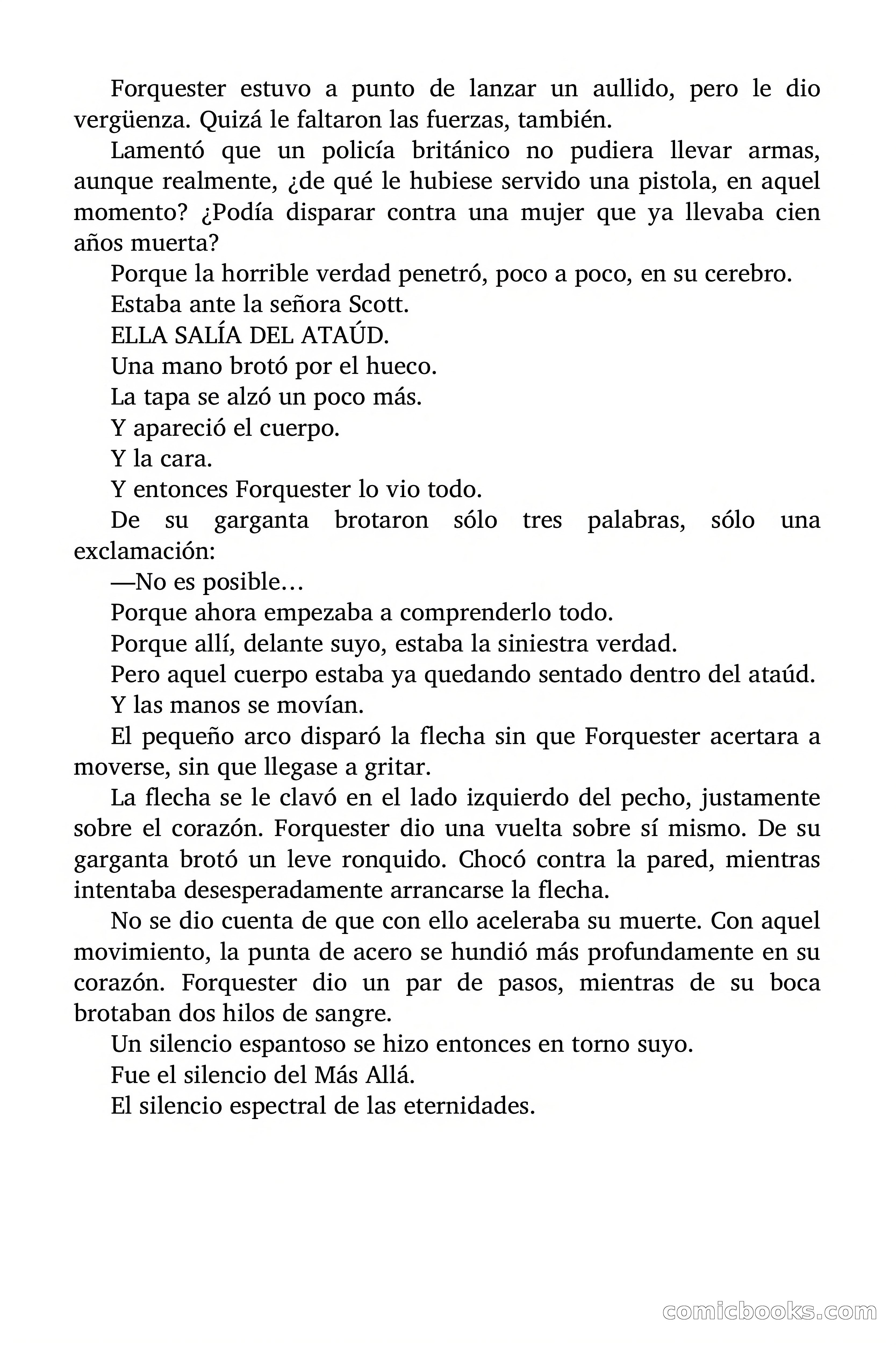 Selección Terror: La tumba de la señora Scott — page 63 of 85