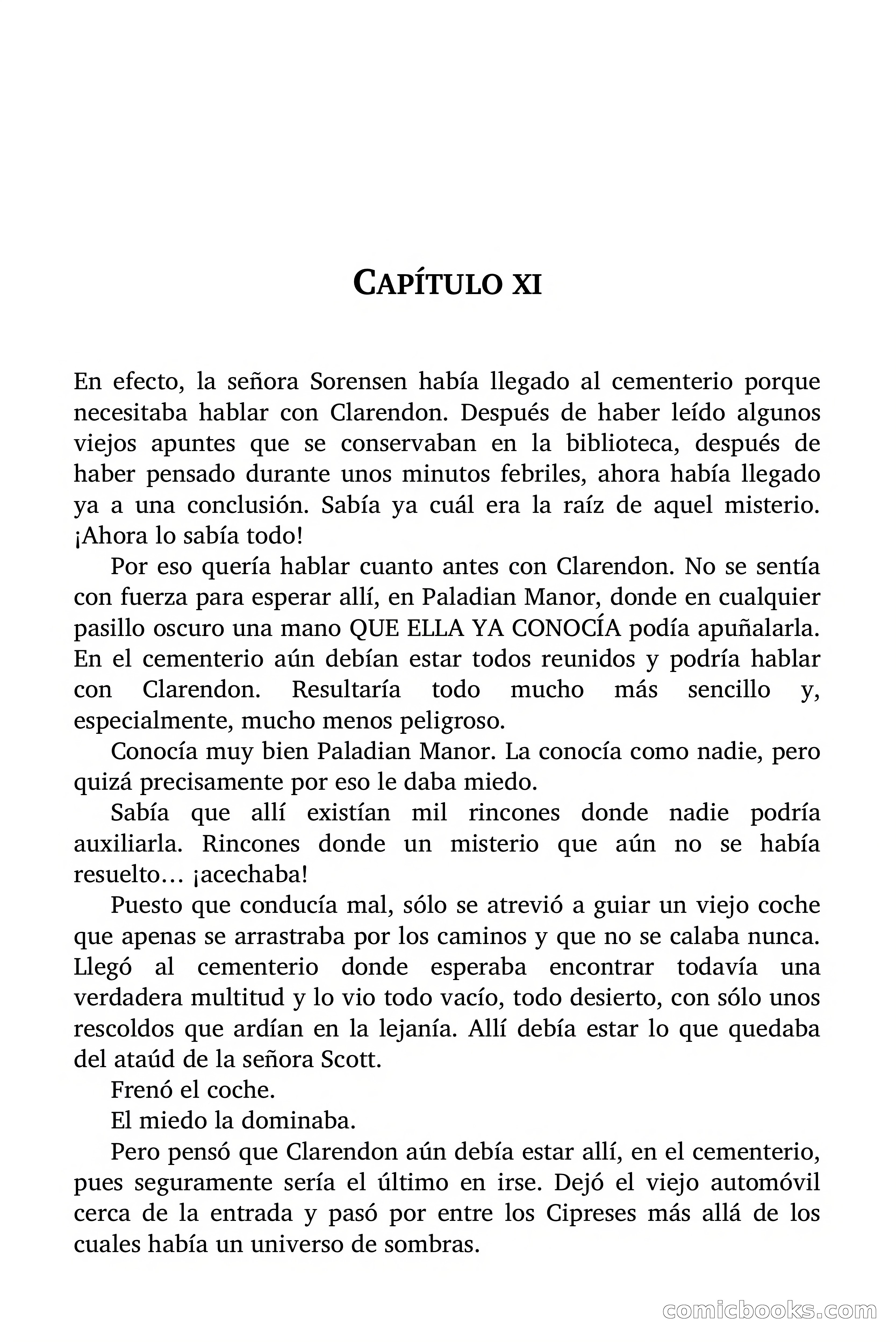 Selección Terror: La tumba de la señora Scott — page 72 of 85