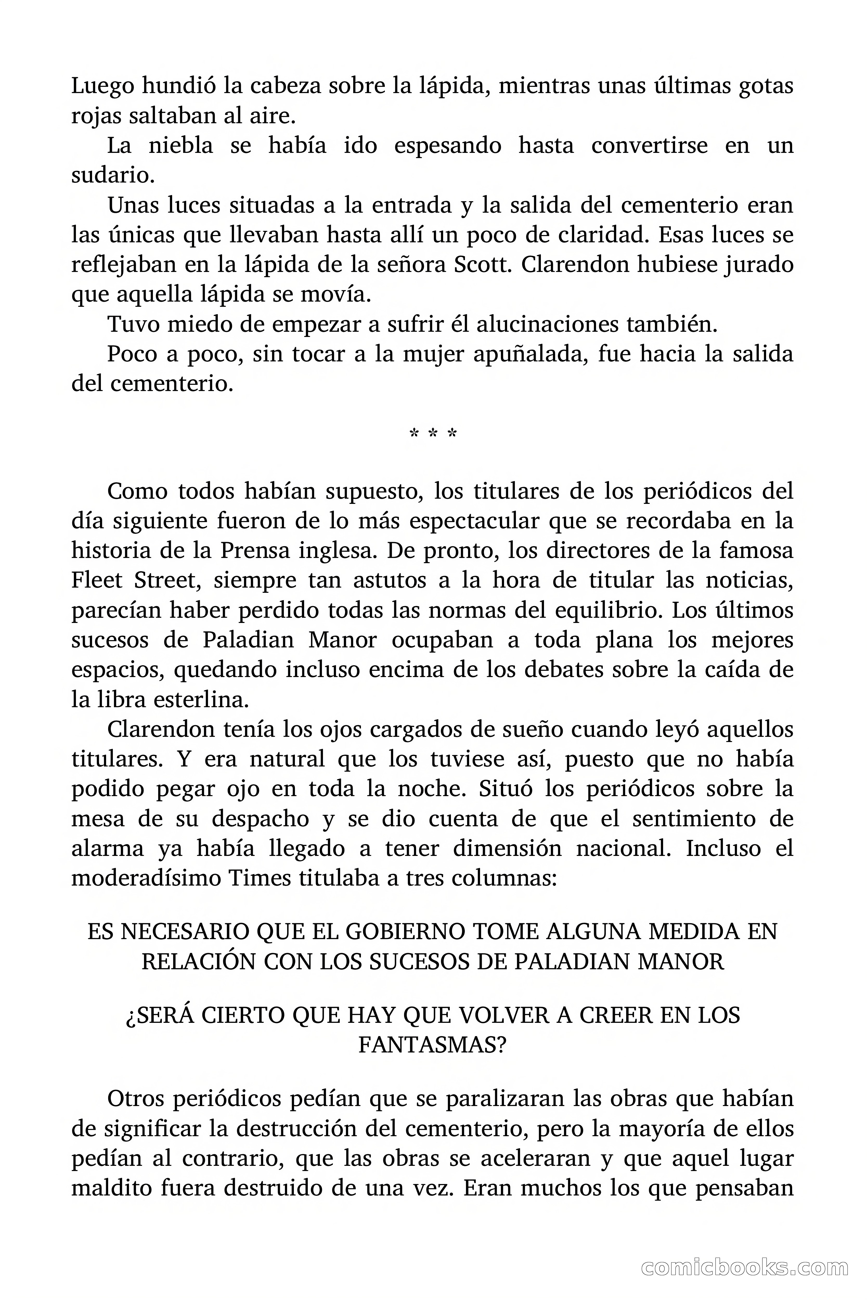 Selección Terror: La tumba de la señora Scott — page 75 of 85