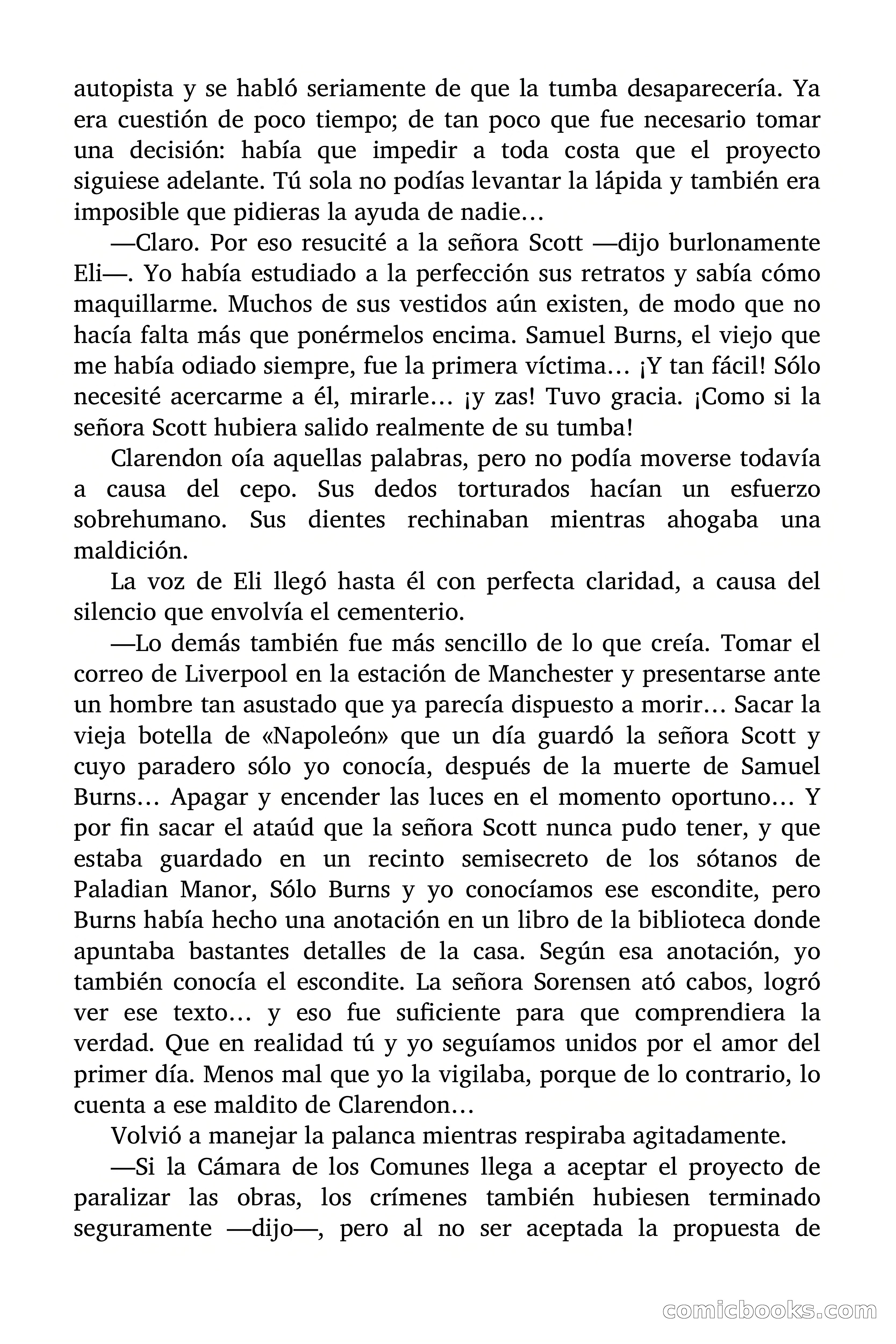 Selección Terror: La tumba de la señora Scott — page 82 of 85