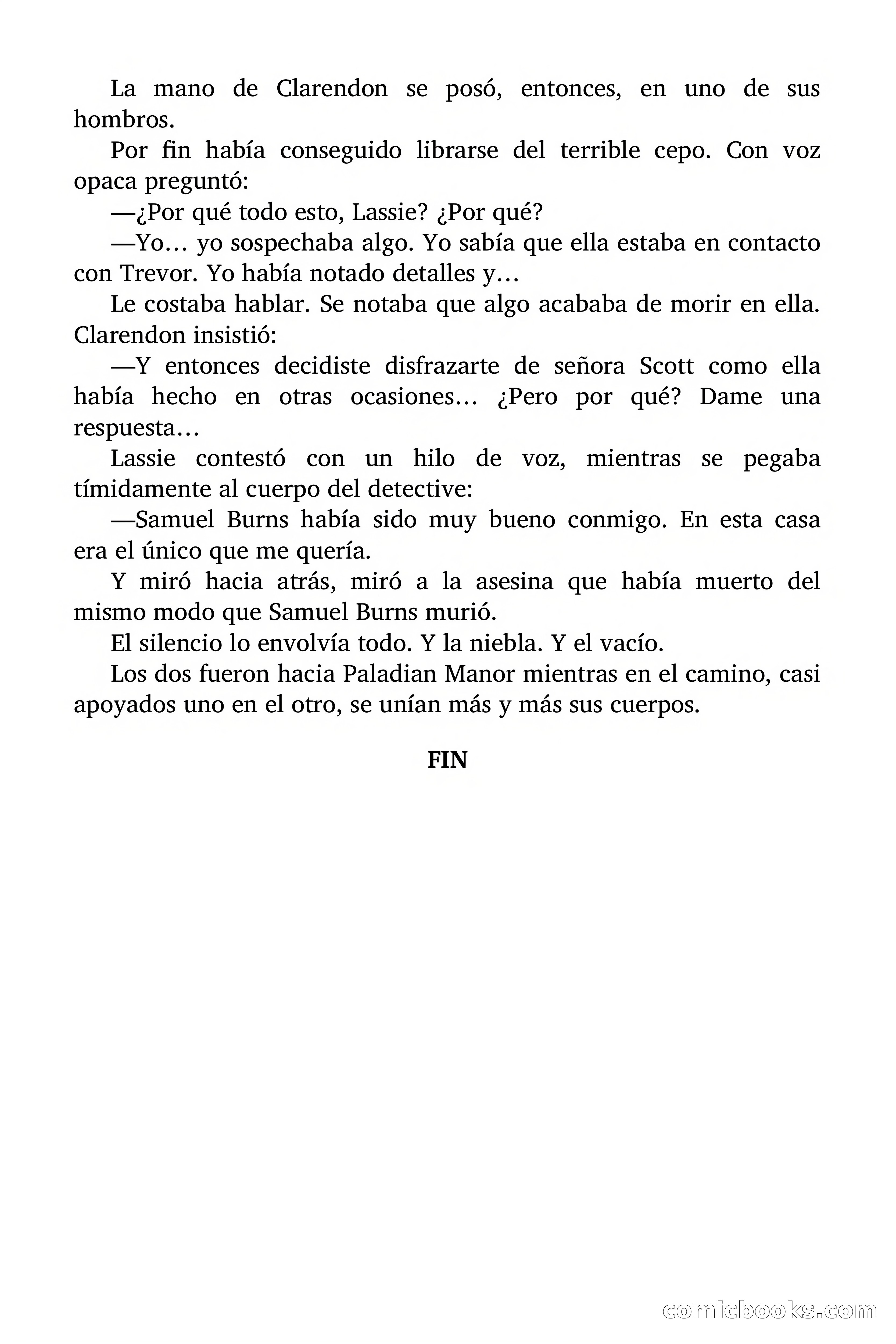 Selección Terror: La tumba de la señora Scott — page 85 of 85
