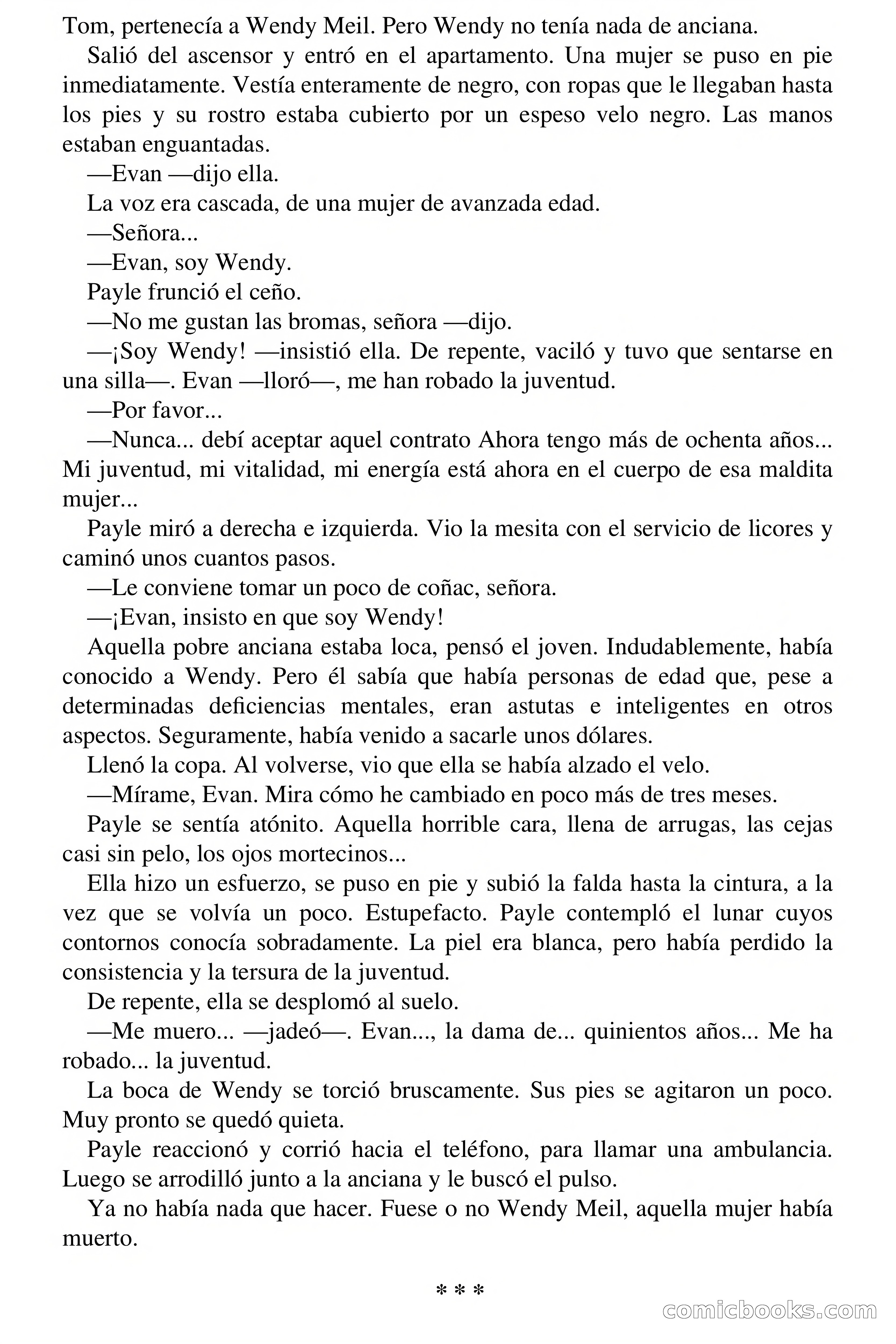 Selección Terror: La dama de los 500 años — page 8 of 71