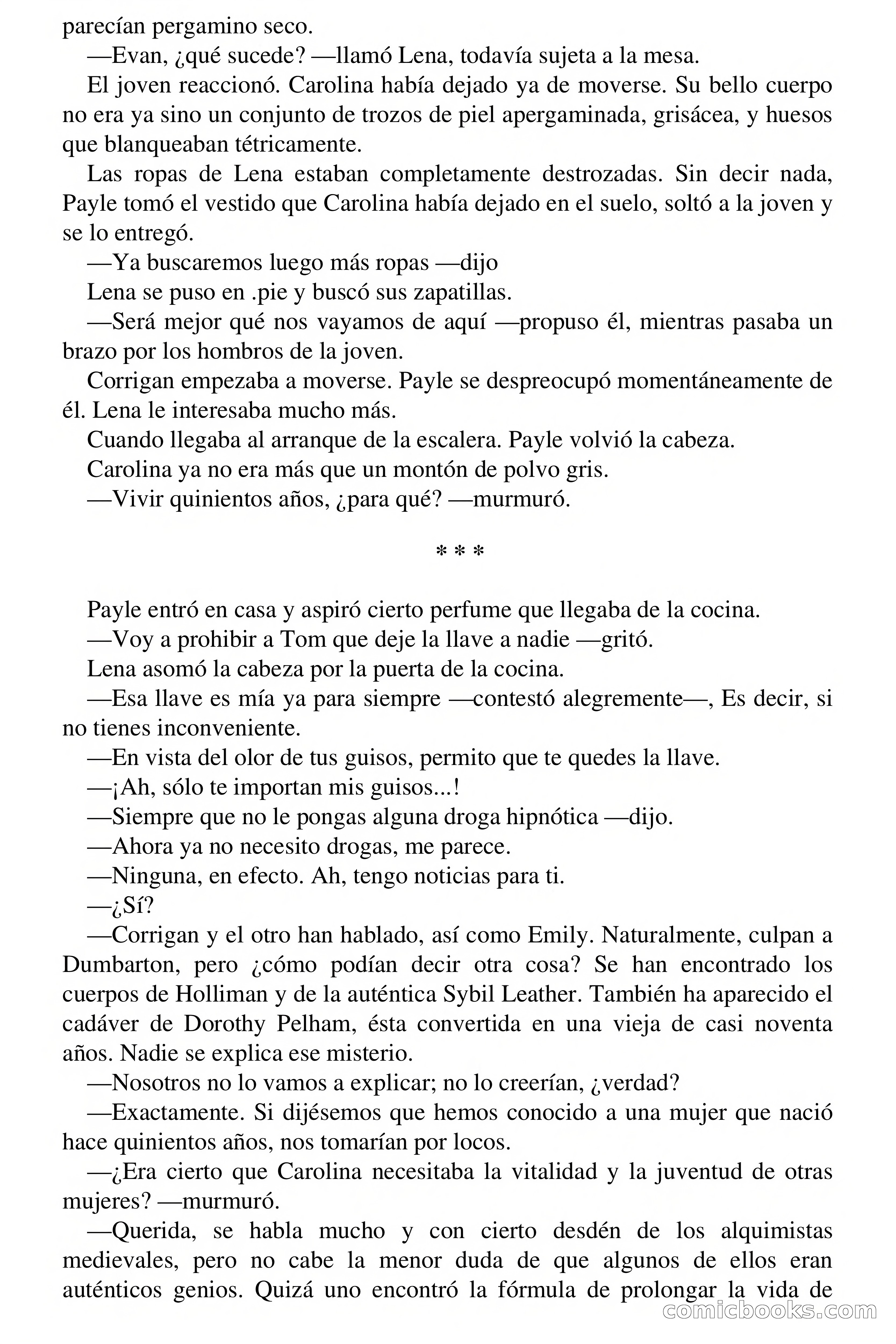 Selección Terror: La dama de los 500 años — page 70 of 71