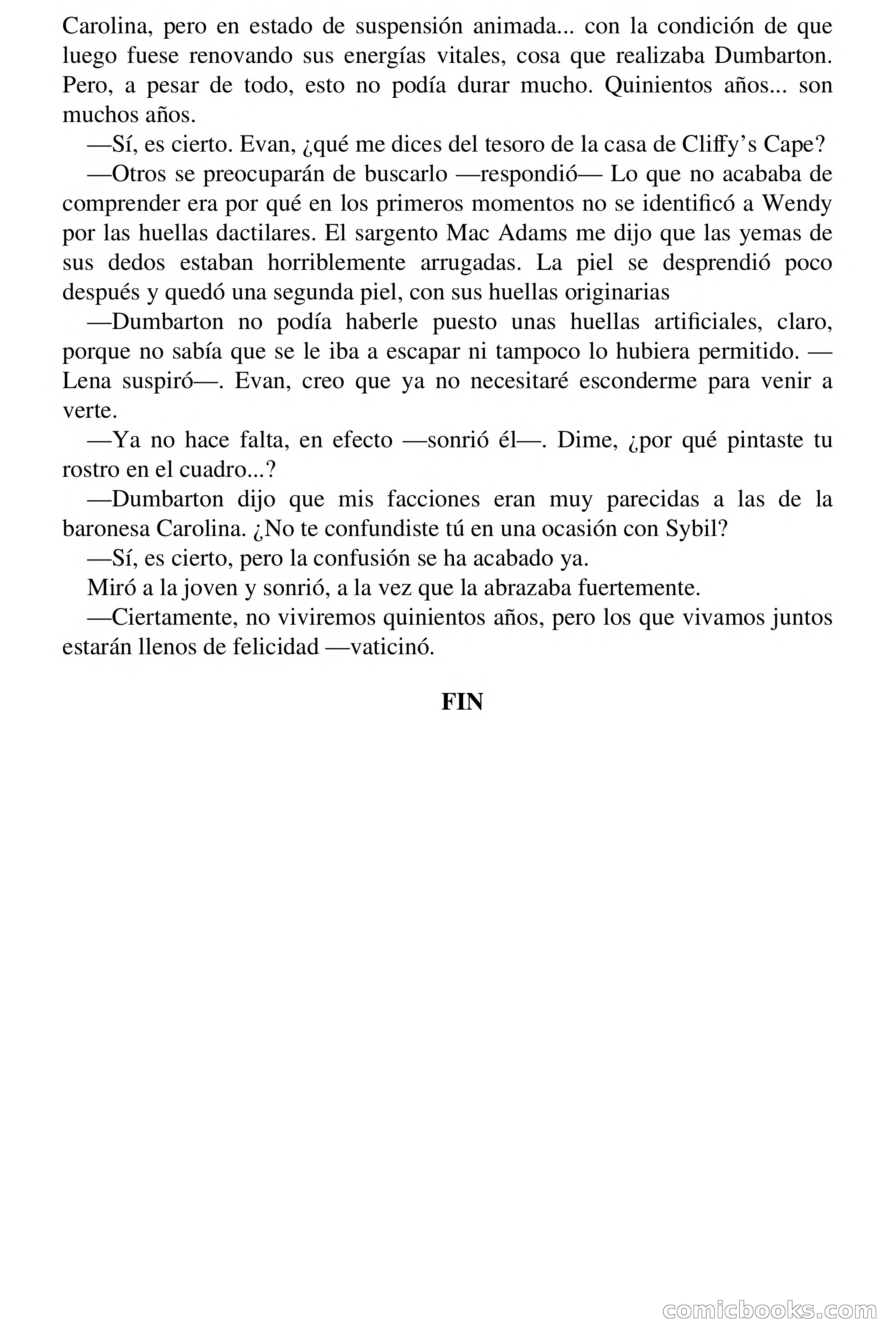 Selección Terror: La dama de los 500 años — page 71 of 71
