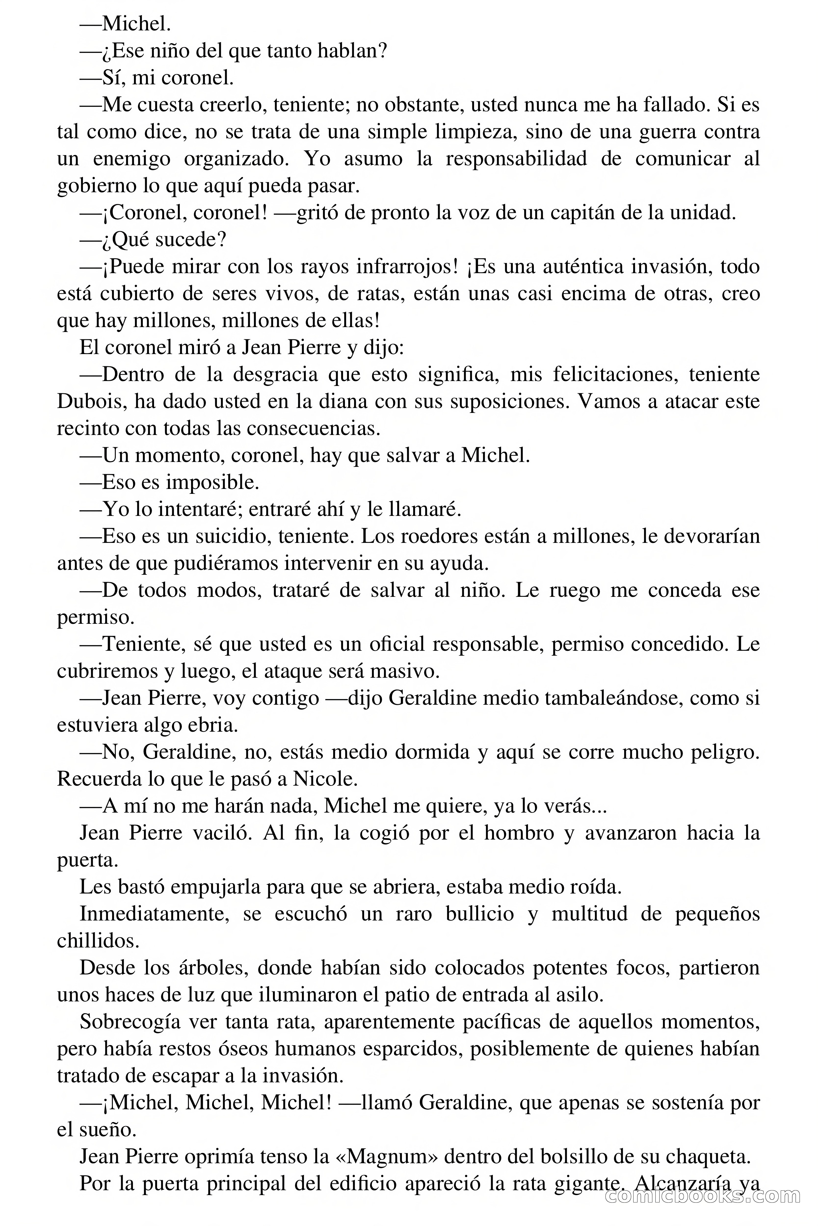 Selección Terror: El Protegido — page 67 of 68
