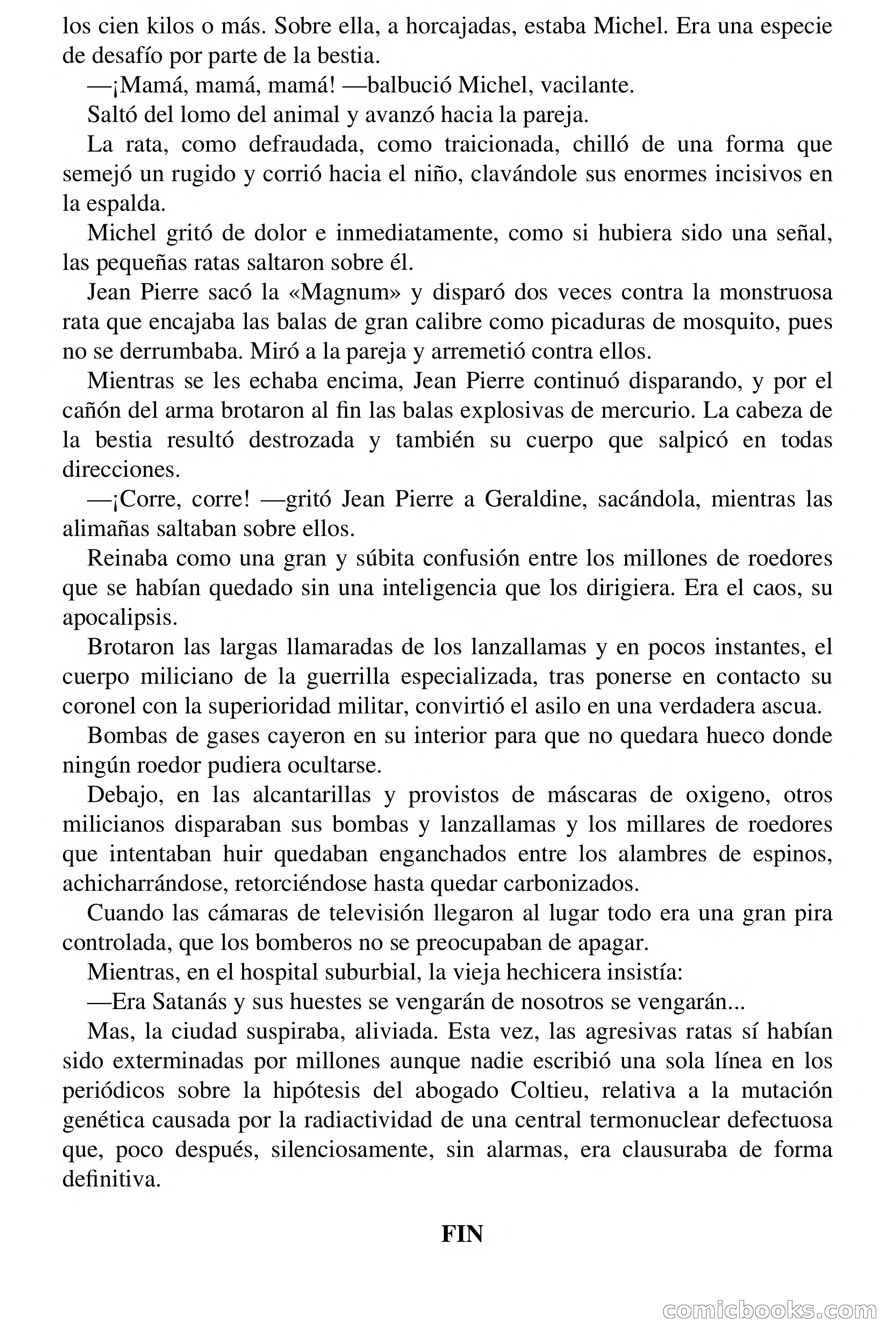 Selección Terror: El Protegido — page 68 of 68