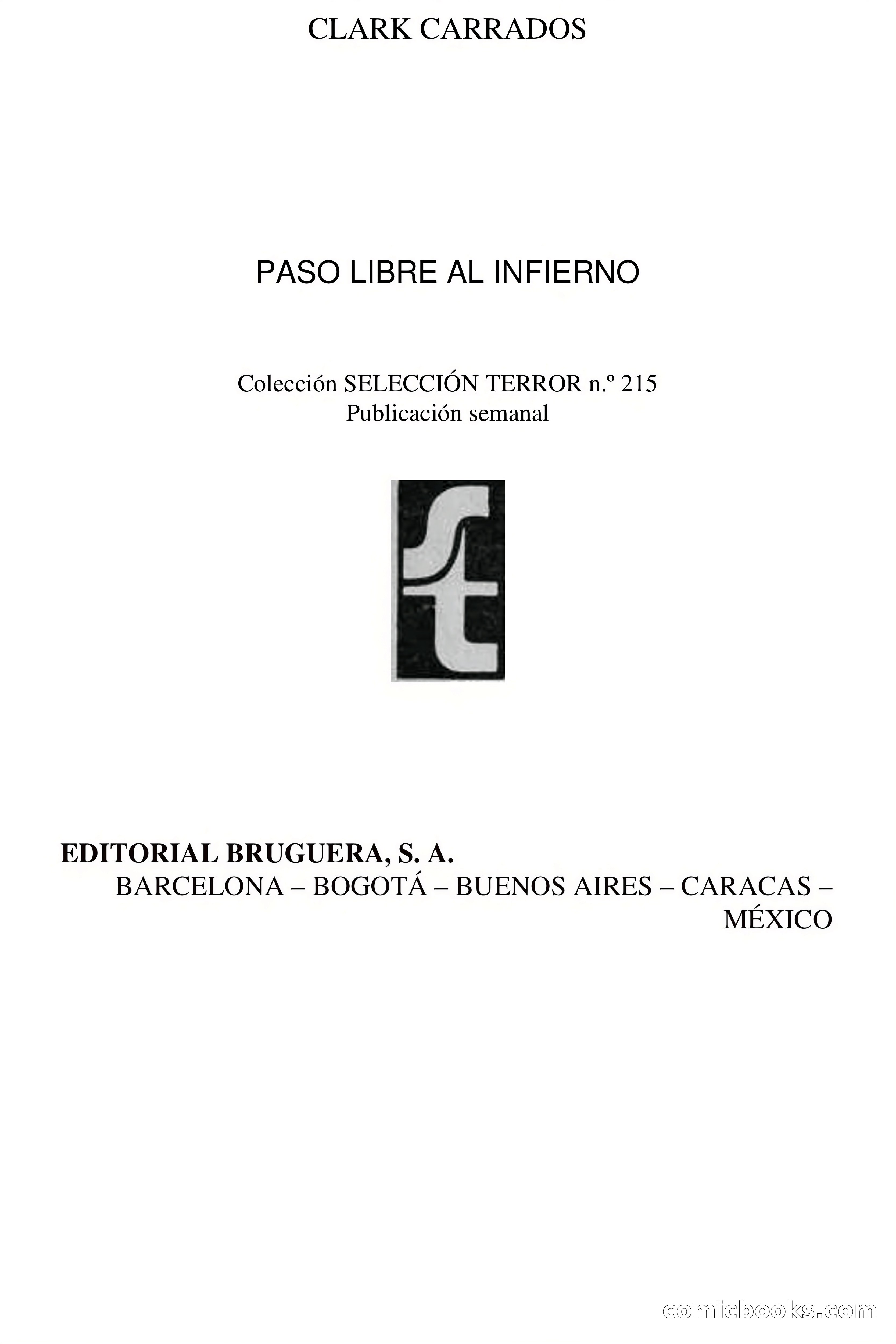 Selección Terror: Paso libre al infierno — page 4 of 74