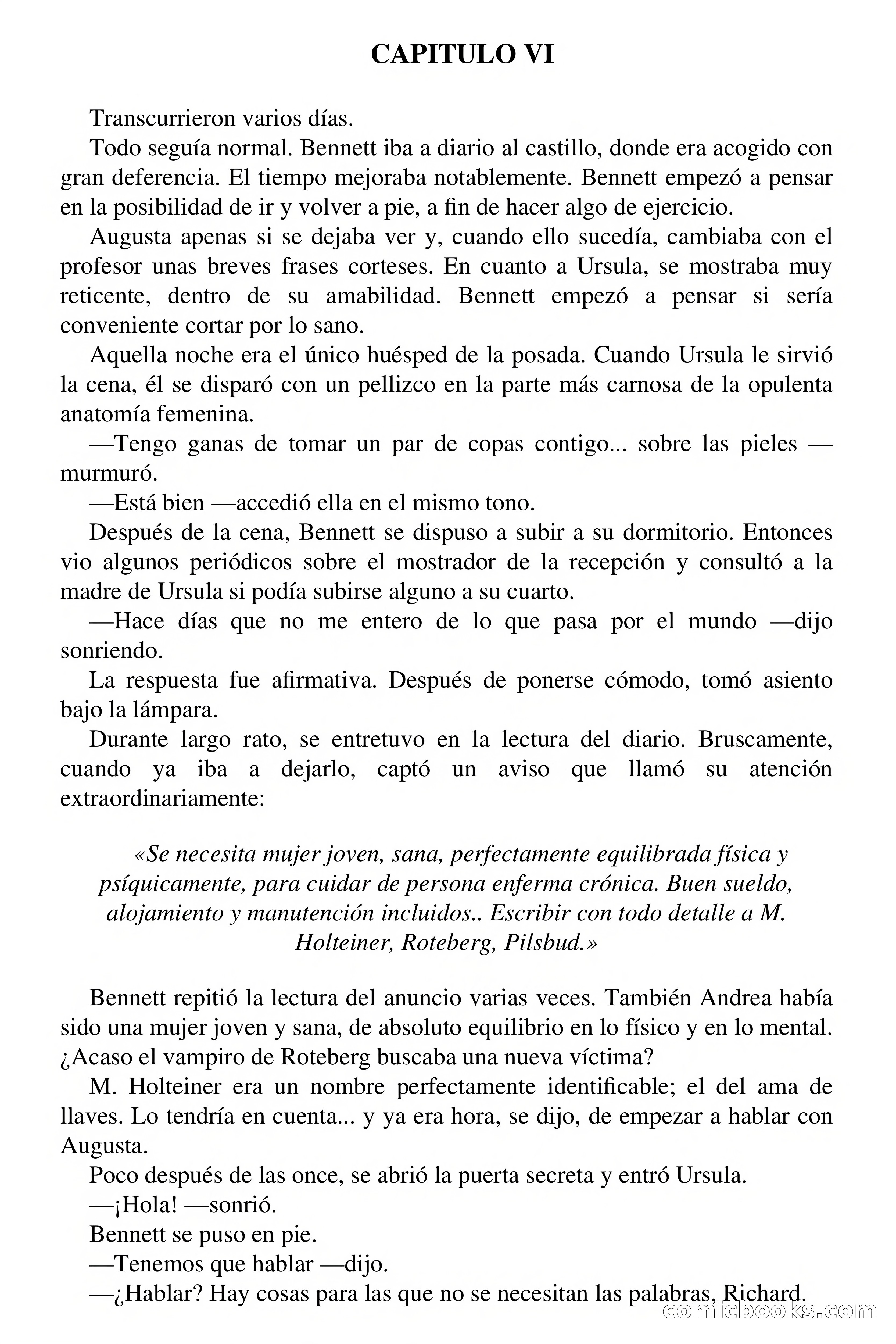 Selección Terror: Paso libre al infierno — page 35 of 74