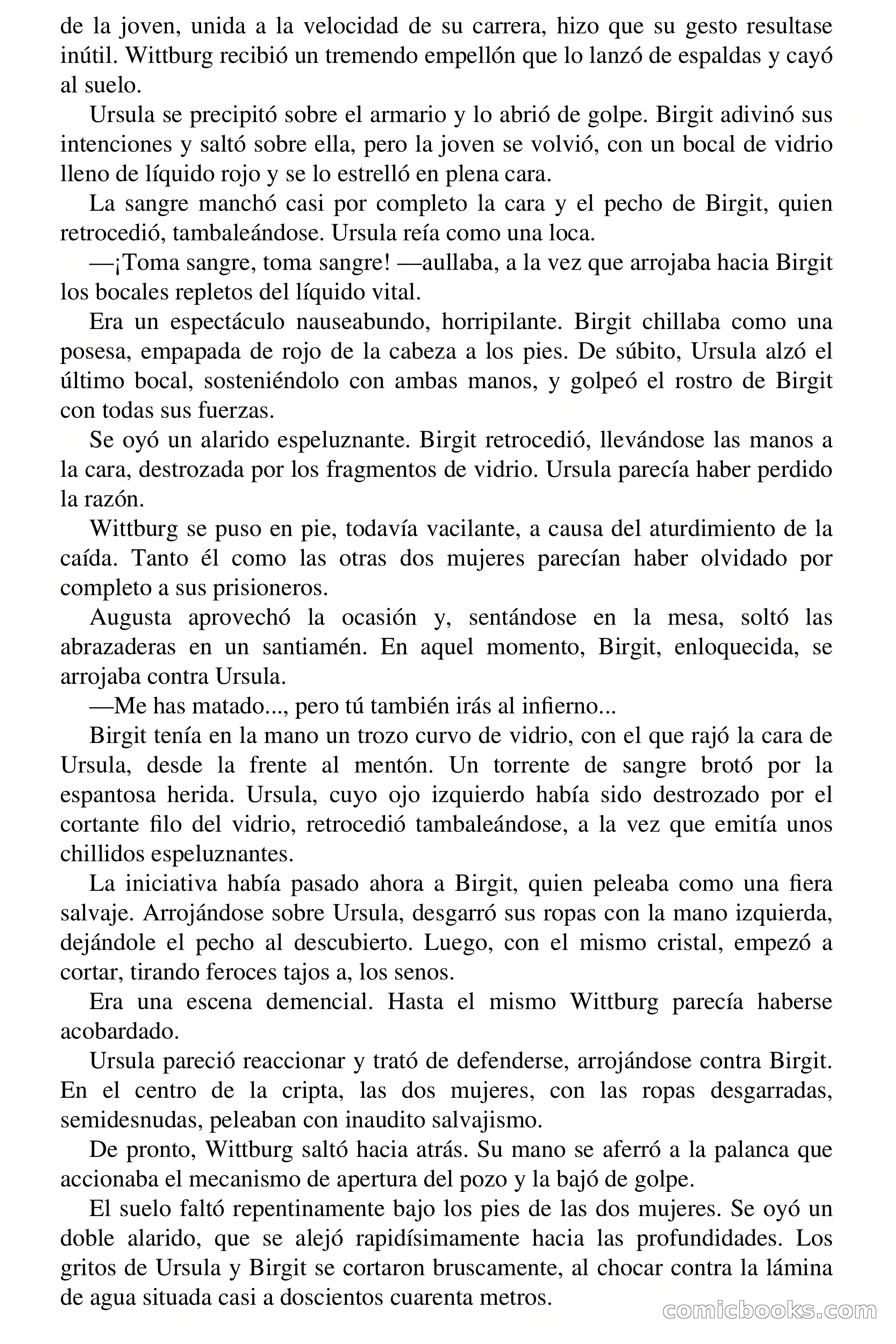 Selección Terror: Paso libre al infierno — page 71 of 74