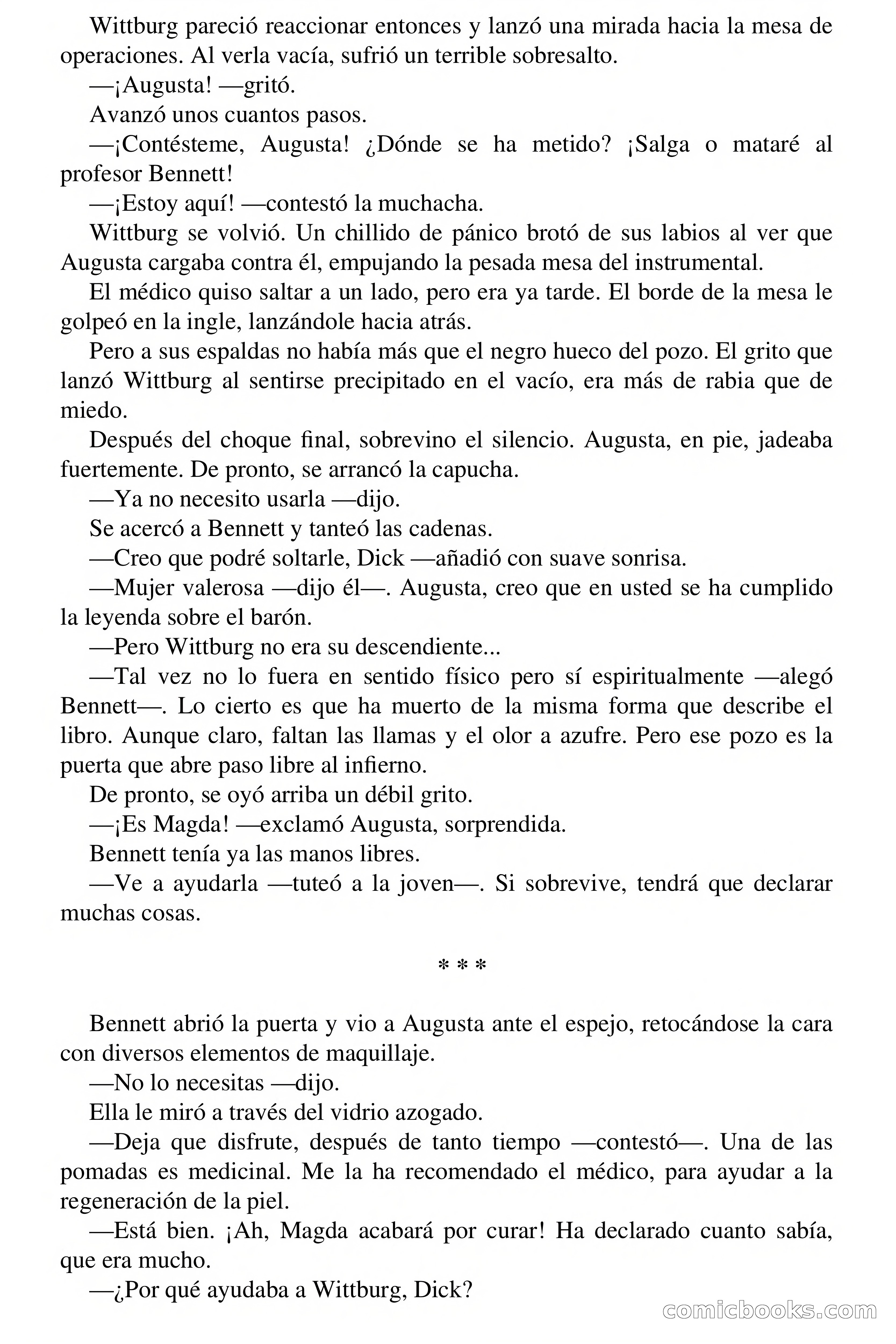 Selección Terror: Paso libre al infierno — page 72 of 74