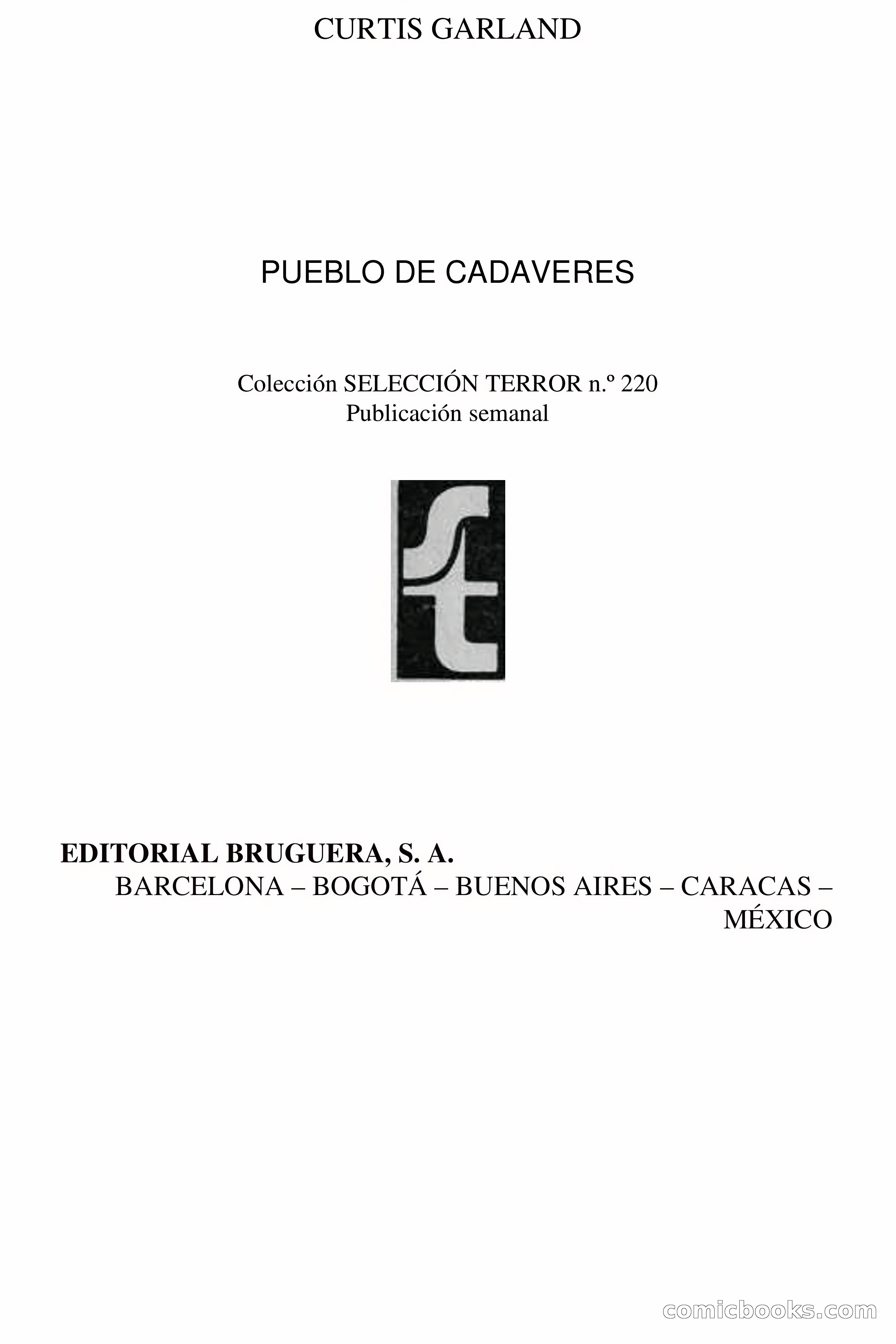 Selección Terror: Pueblo de Cadáveres — page 4 of 67