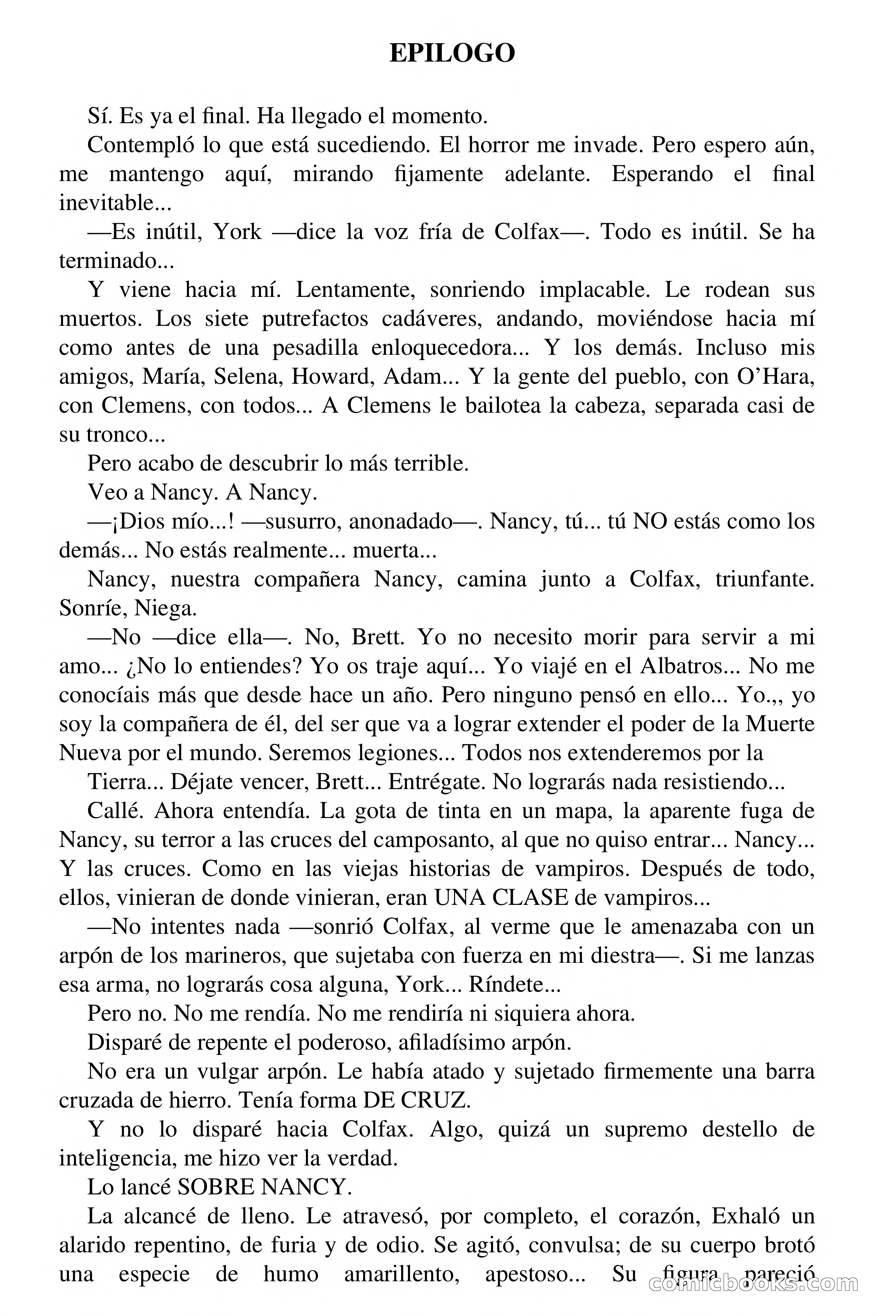 Selección Terror: Pueblo de Cadáveres — page 66 of 67