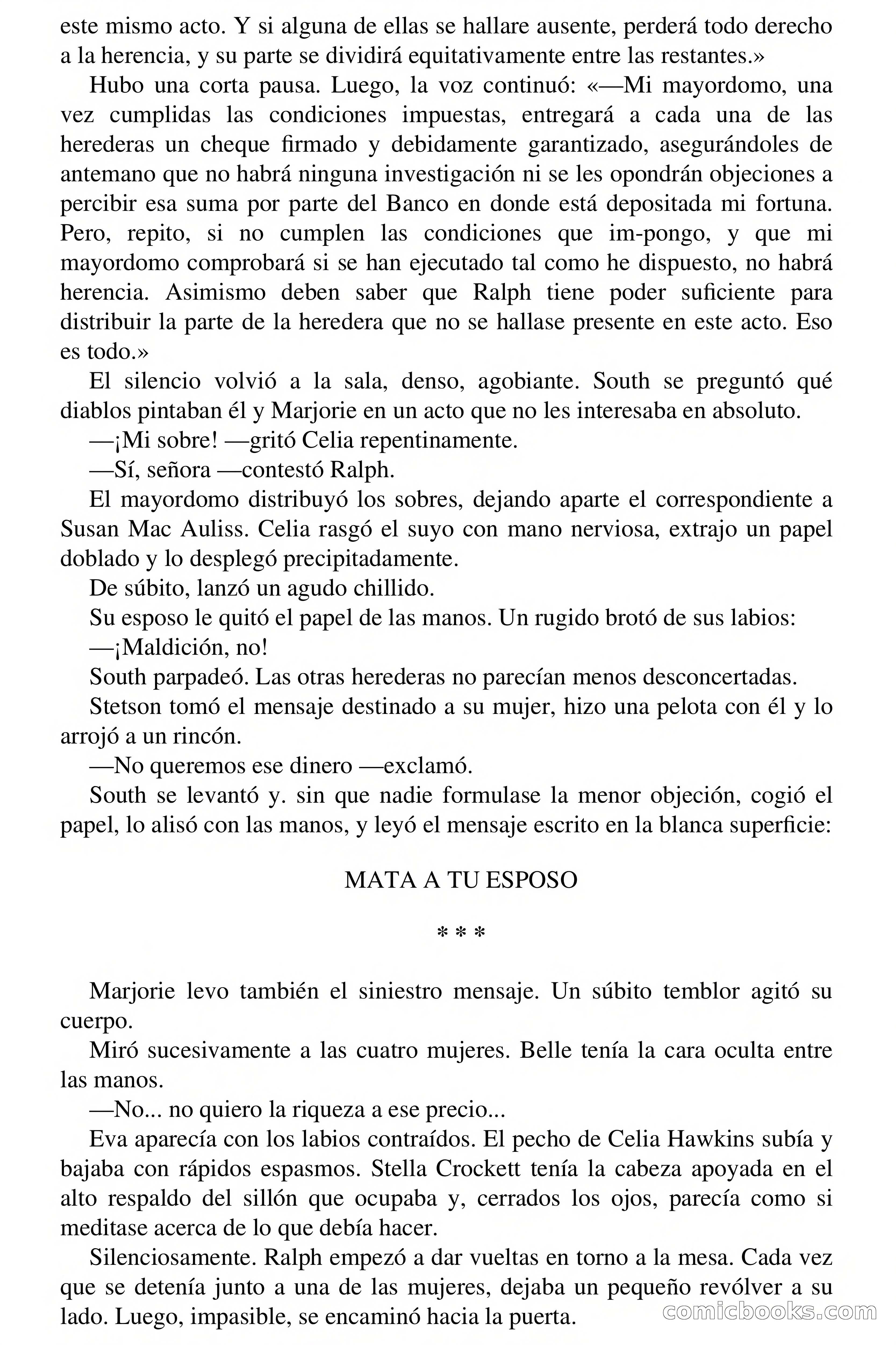 Selección Terror: Camino a Ninguna Parte — page 36 of 72