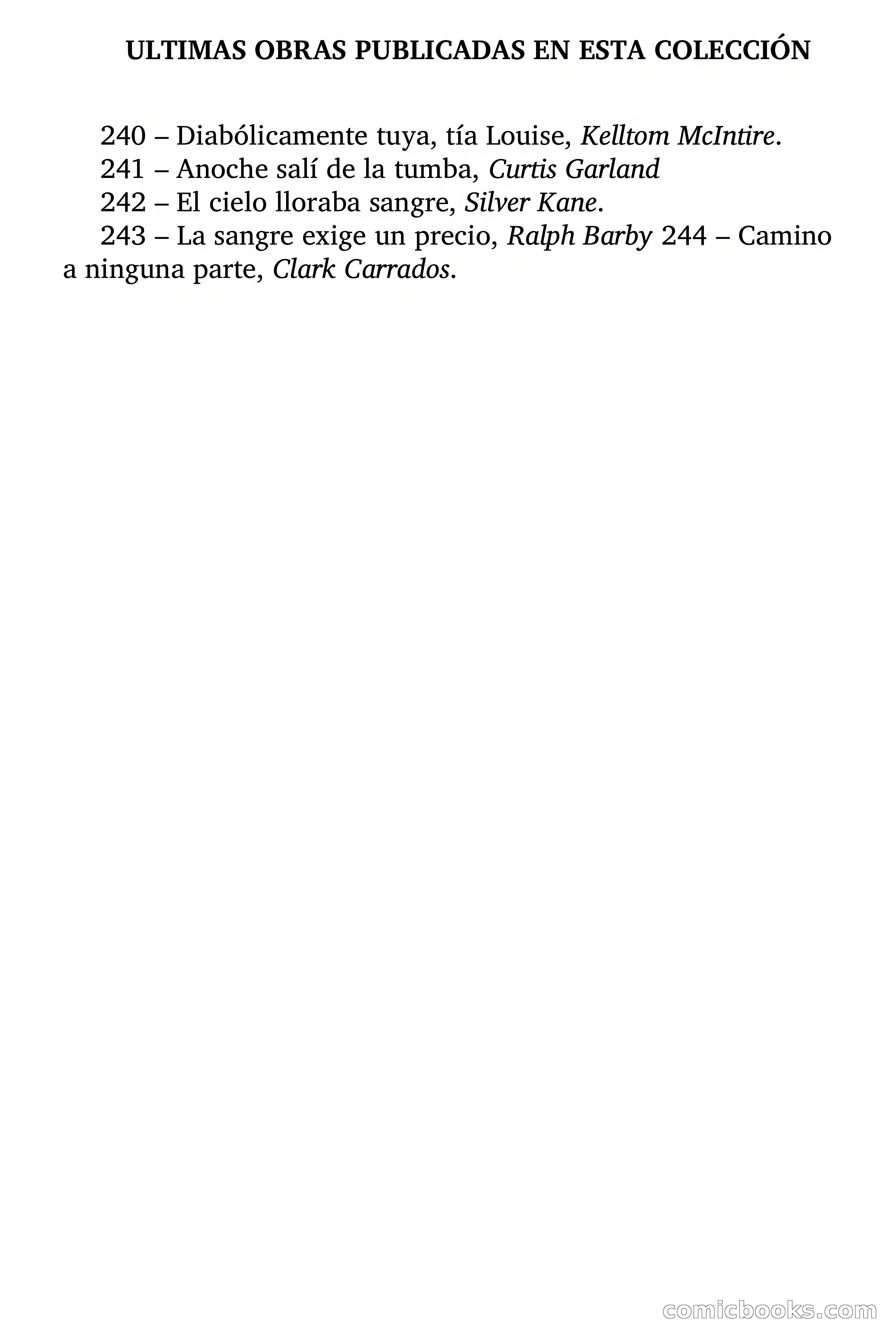Selección Terror: El embrujo de Satán — page 3 of 71
