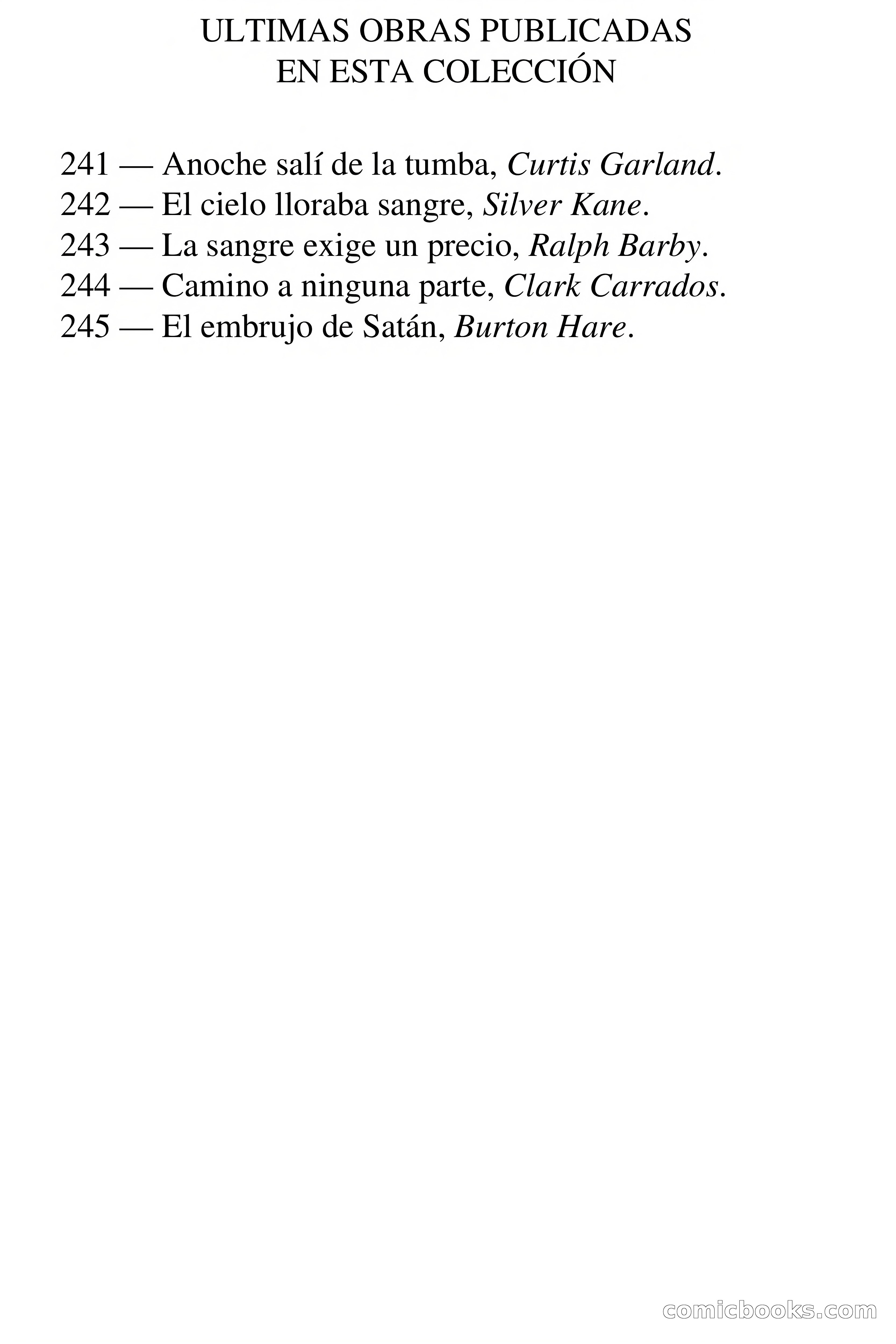 Selección Terror: Han llegado los espectros — page 3 of 72