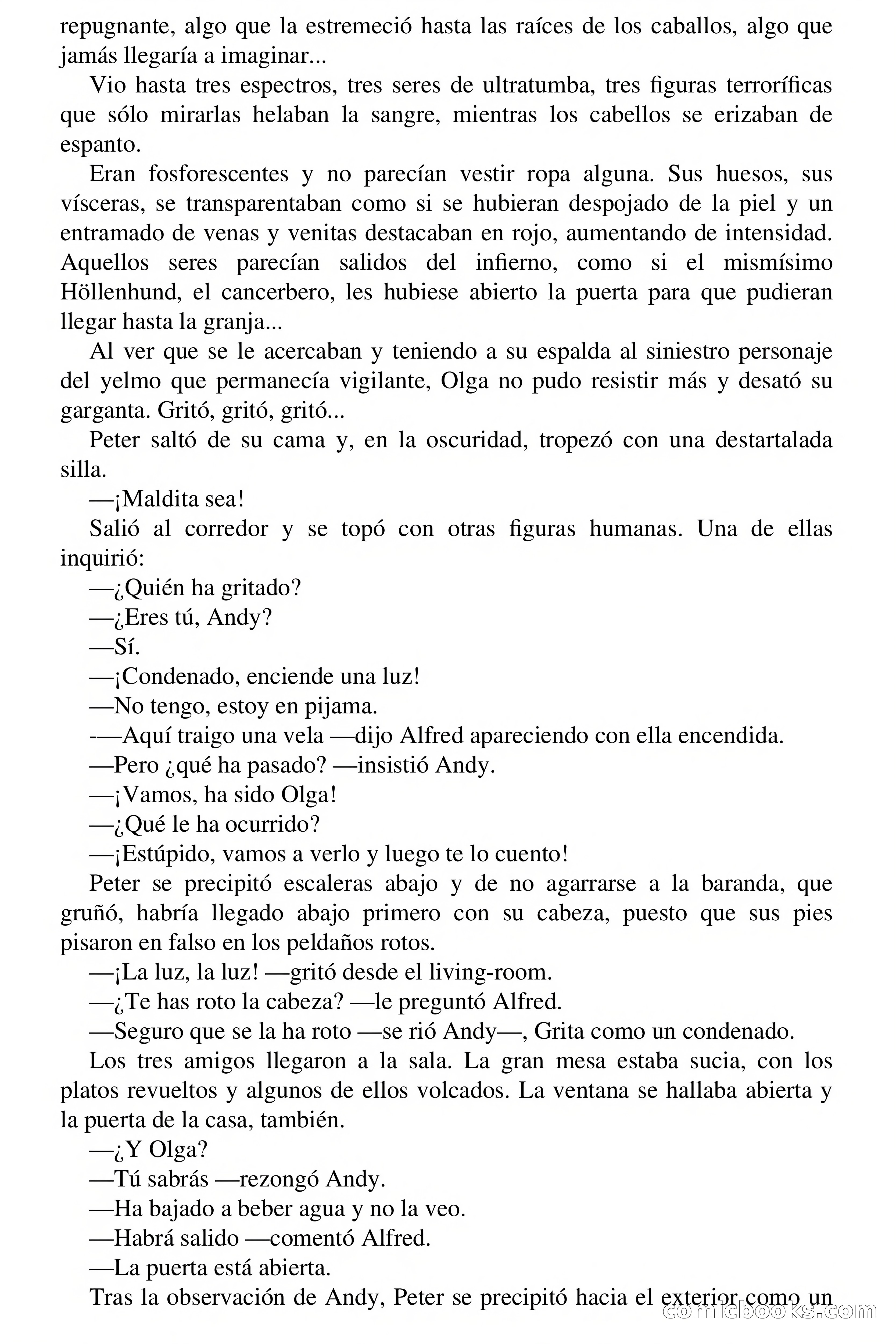 Selección Terror: Han llegado los espectros — page 29 of 72
