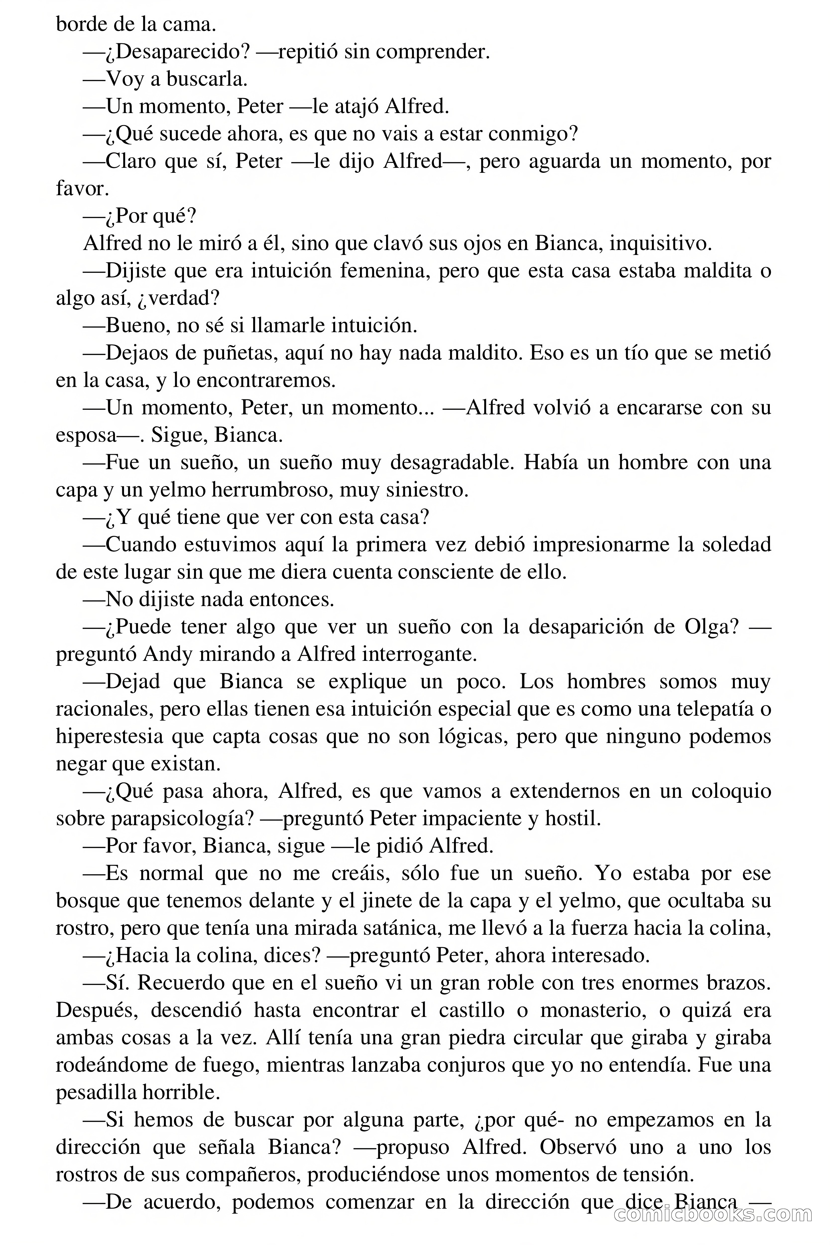 Selección Terror: Han llegado los espectros — page 34 of 72