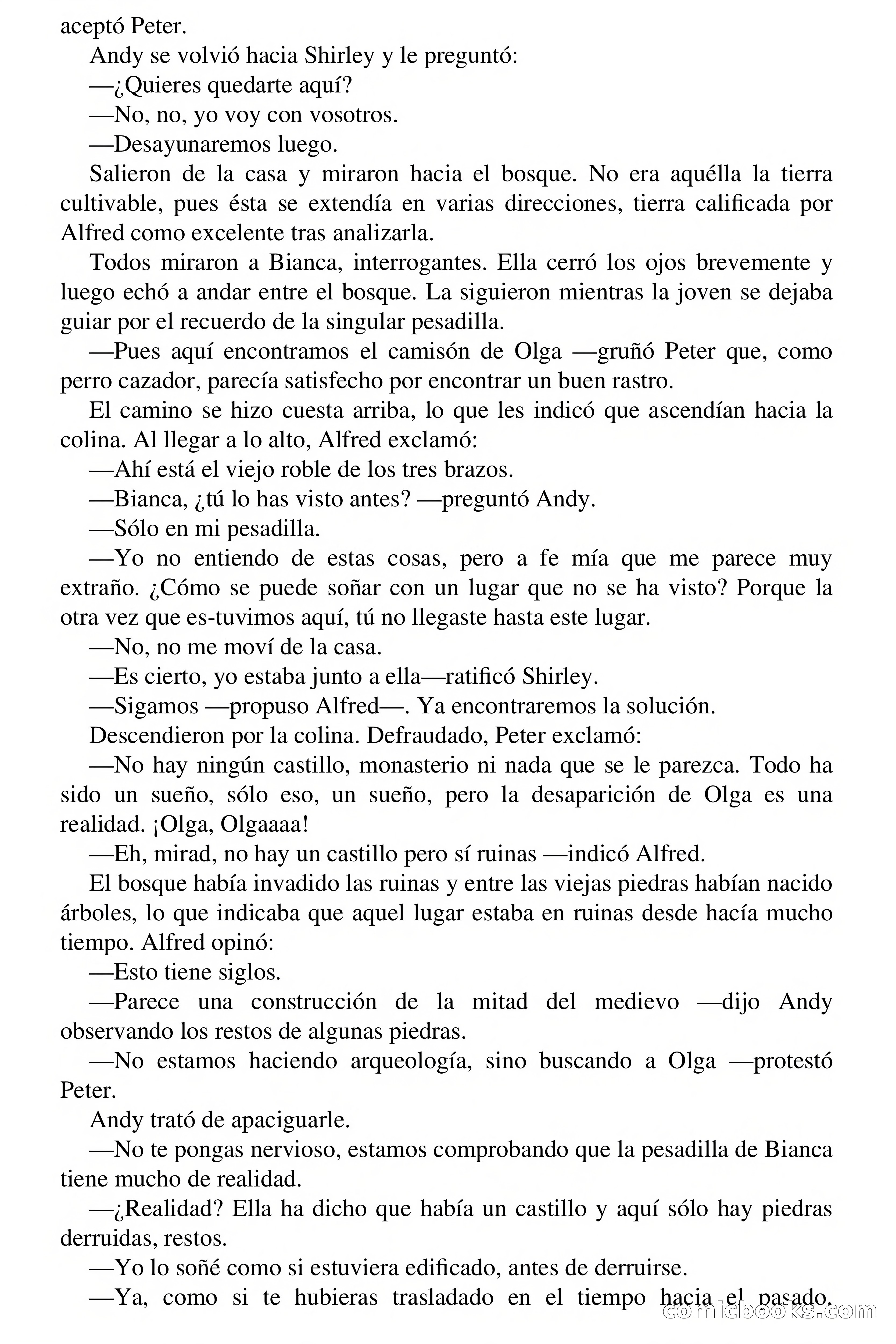 Selección Terror: Han llegado los espectros — page 35 of 72