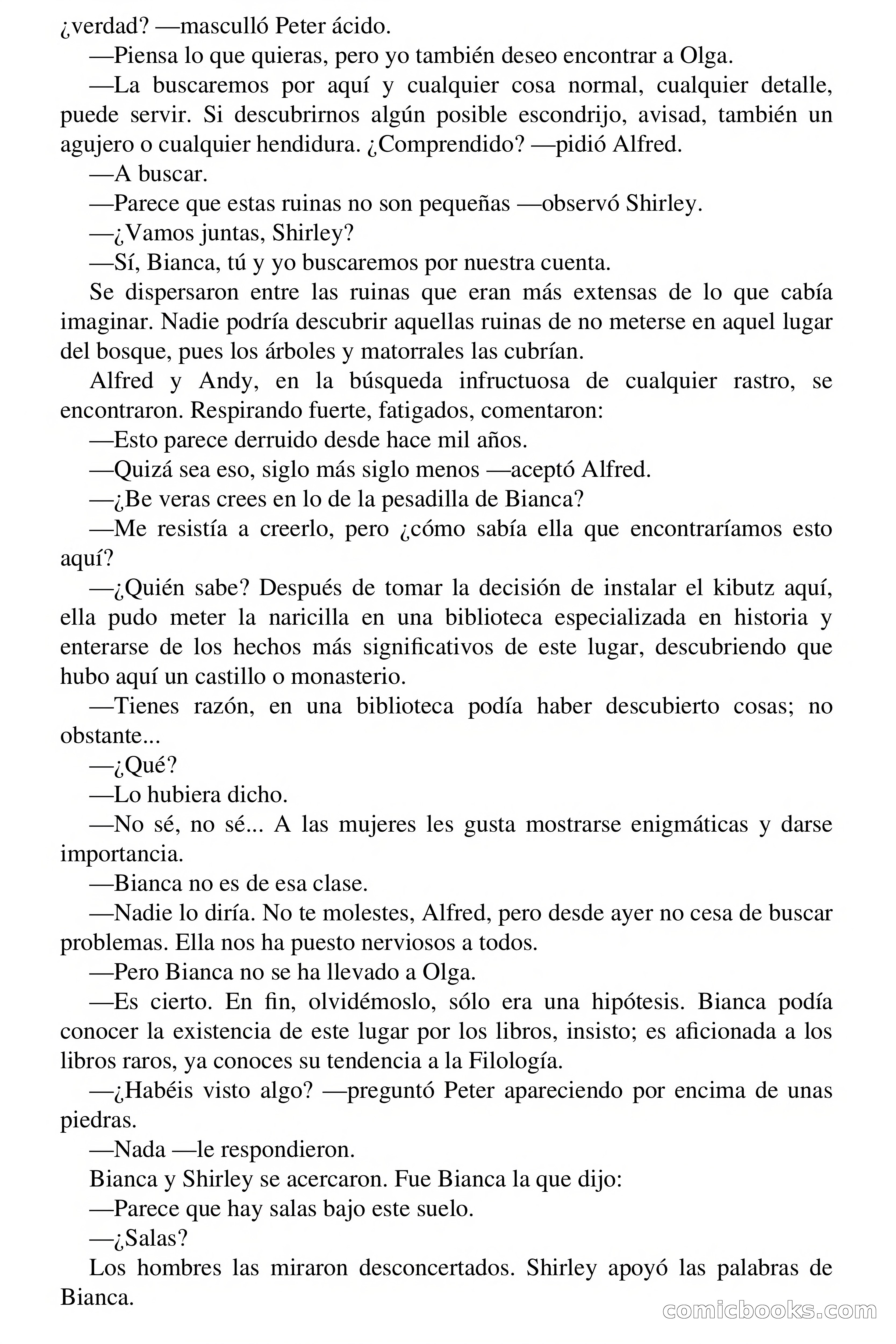 Selección Terror: Han llegado los espectros — page 36 of 72