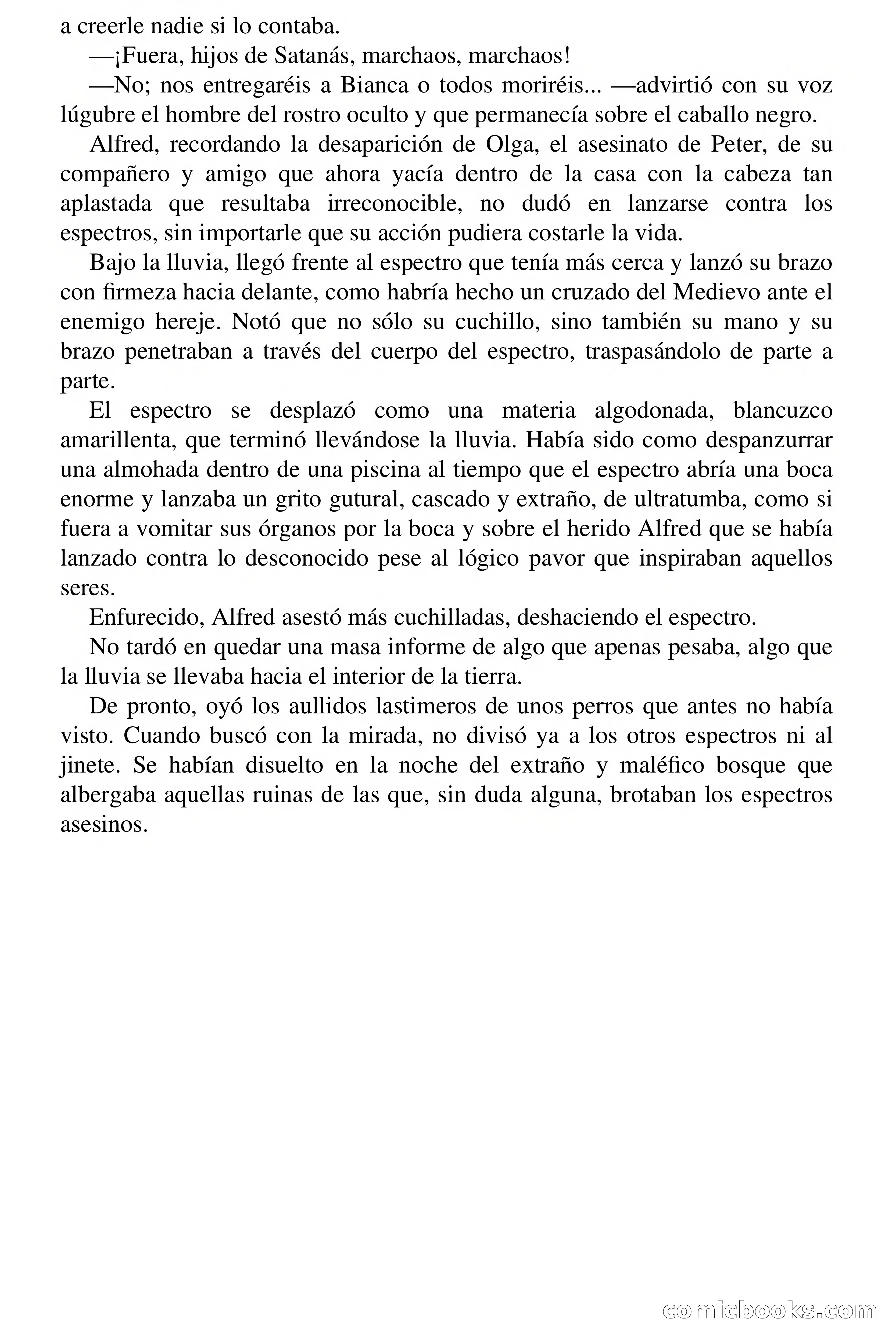 Selección Terror: Han llegado los espectros — page 49 of 72