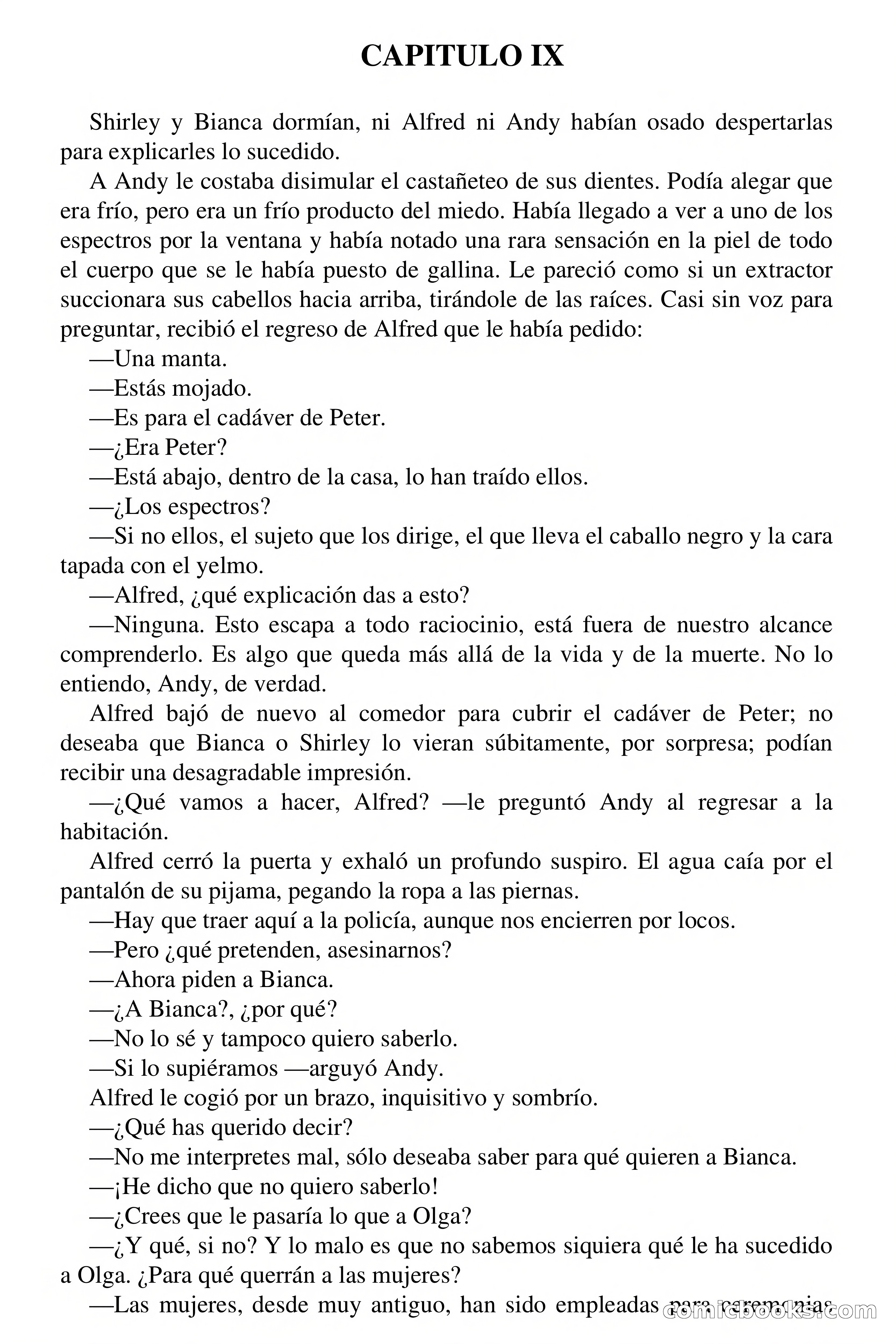 Selección Terror: Han llegado los espectros — page 50 of 72