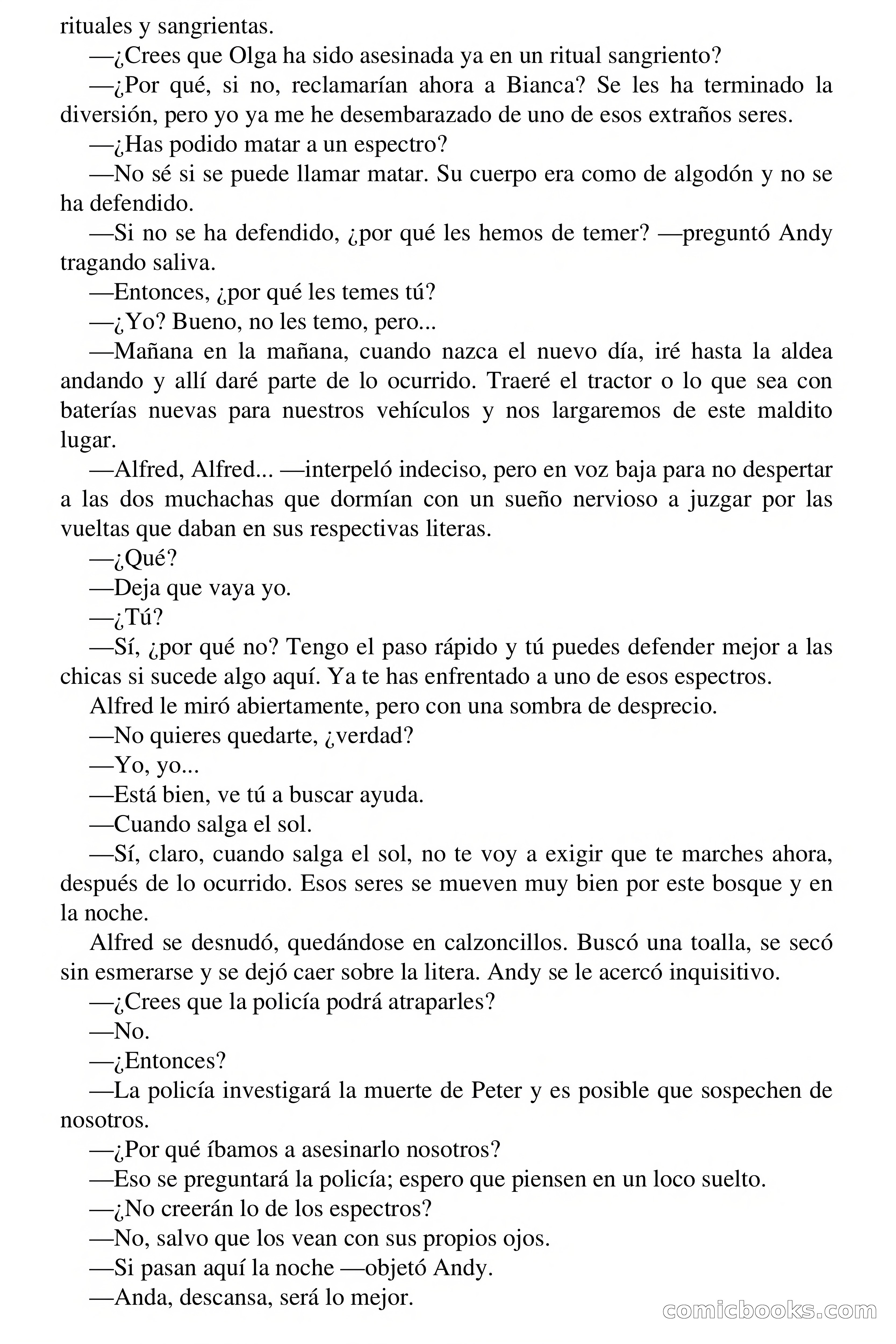 Selección Terror: Han llegado los espectros — page 51 of 72