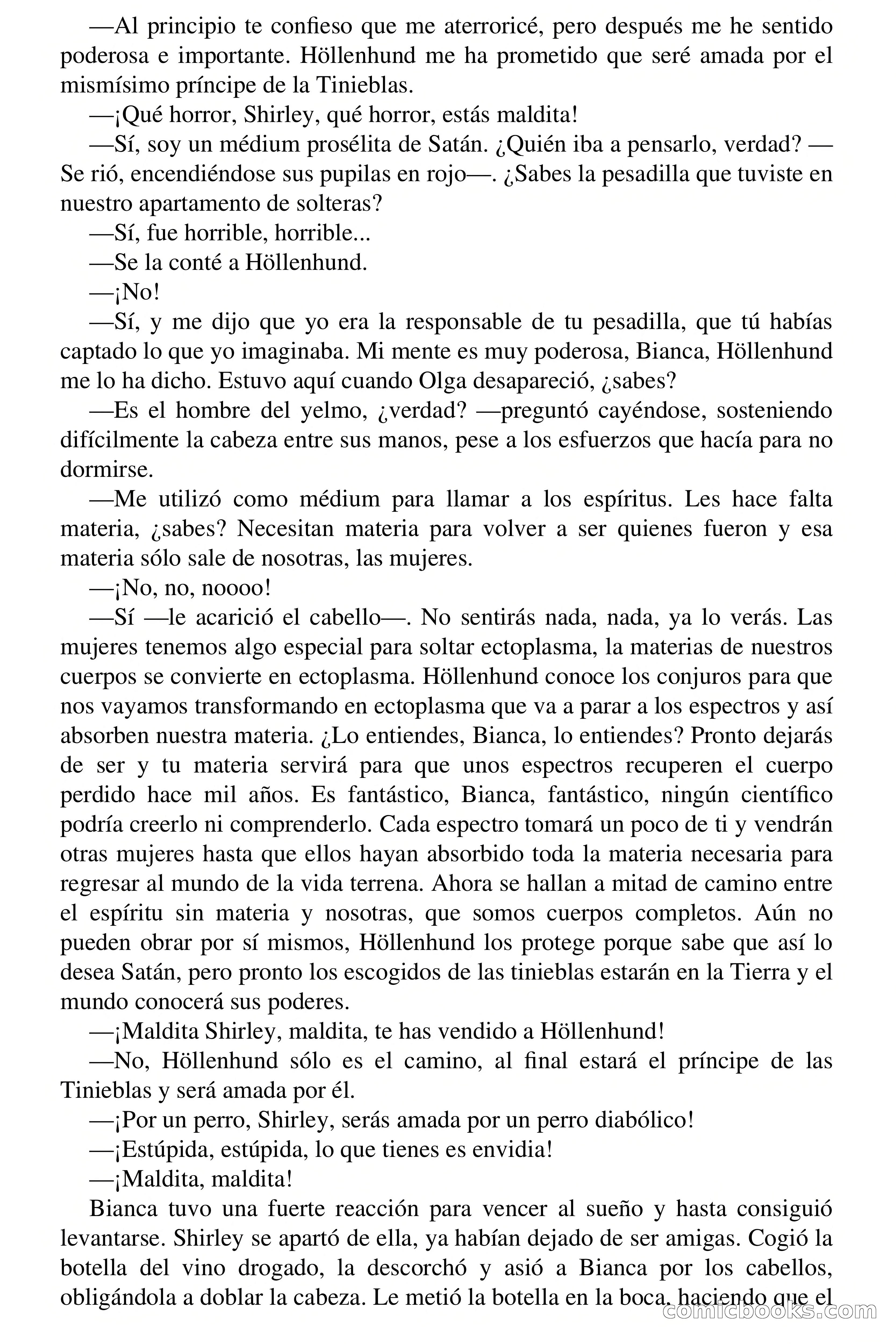 Selección Terror: Han llegado los espectros — page 65 of 72