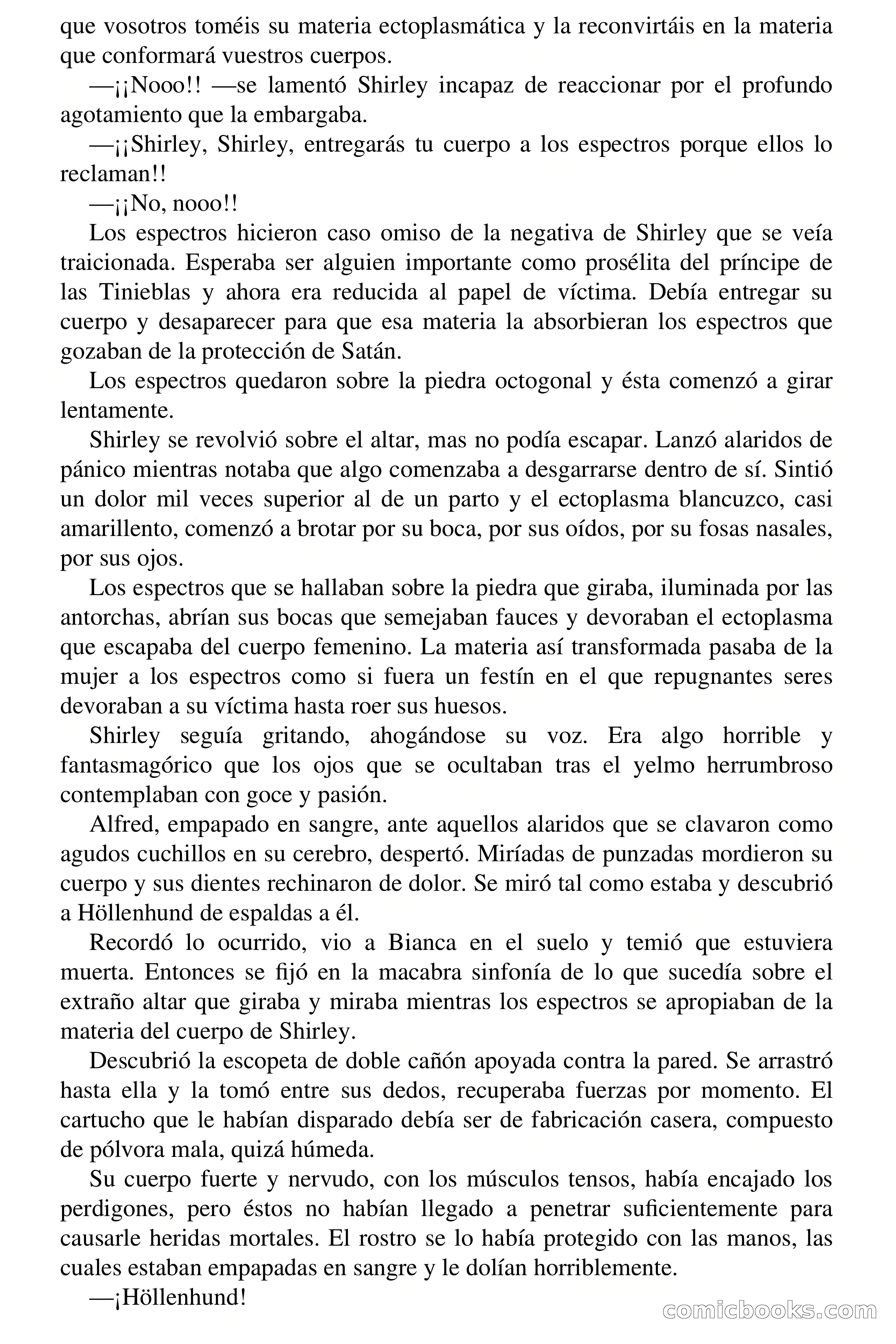 Selección Terror: Han llegado los espectros — page 69 of 72